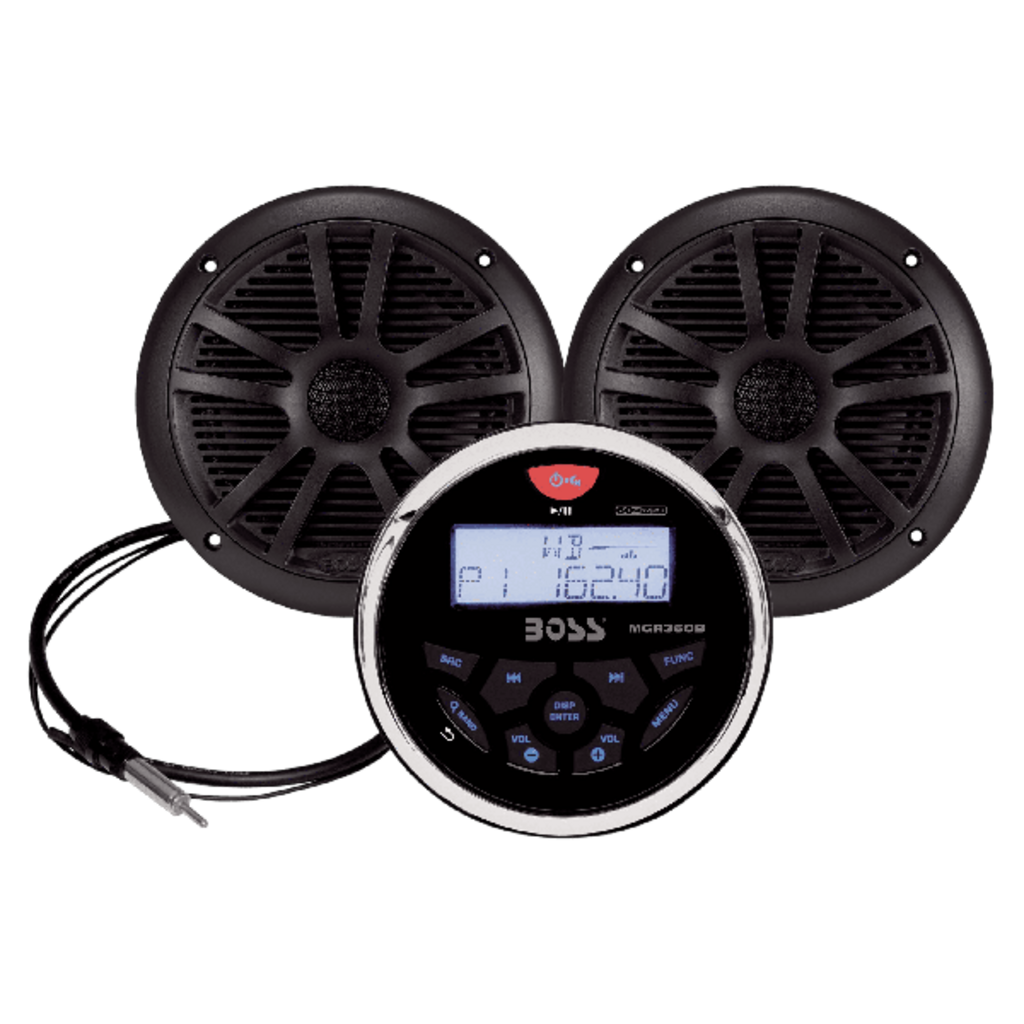 Marine radio pack zwart