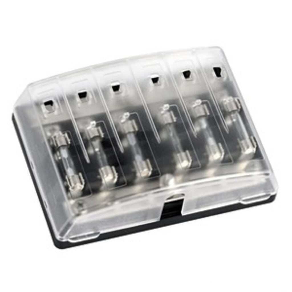 Glass fuse zekeringhouder