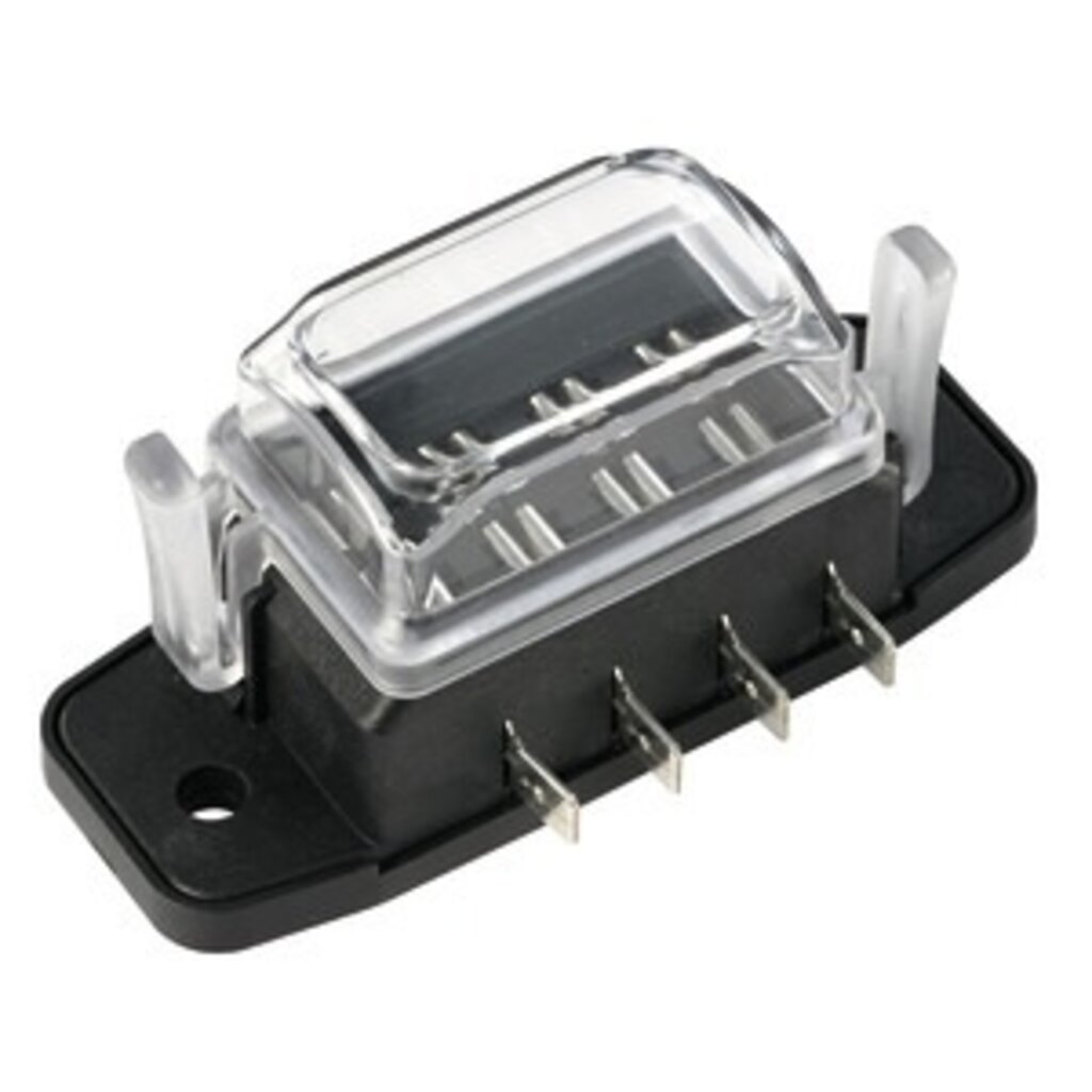 Waterdichte zekeringhouder 4-voudig