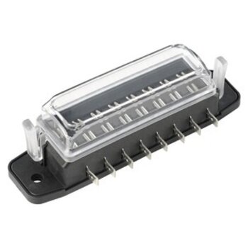 Waterdichte zekeringhouder 8-voudig