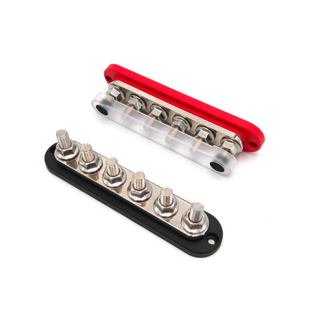 6-voudige busbar M10 met afdekkap