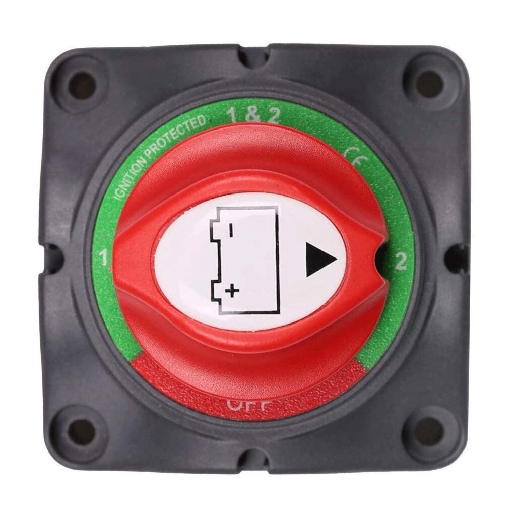 VTB Opbouw batterijschakelaar 200A 4-standen (1–2–1+2–OFF)