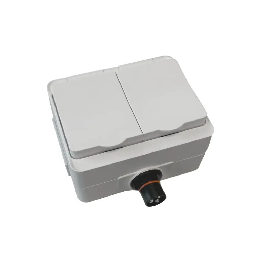 DEFA DEFA PlugIn wandcontactdoos 2-way