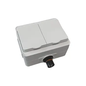 DEFA DEFA PlugIn wandcontactdoos 2-way