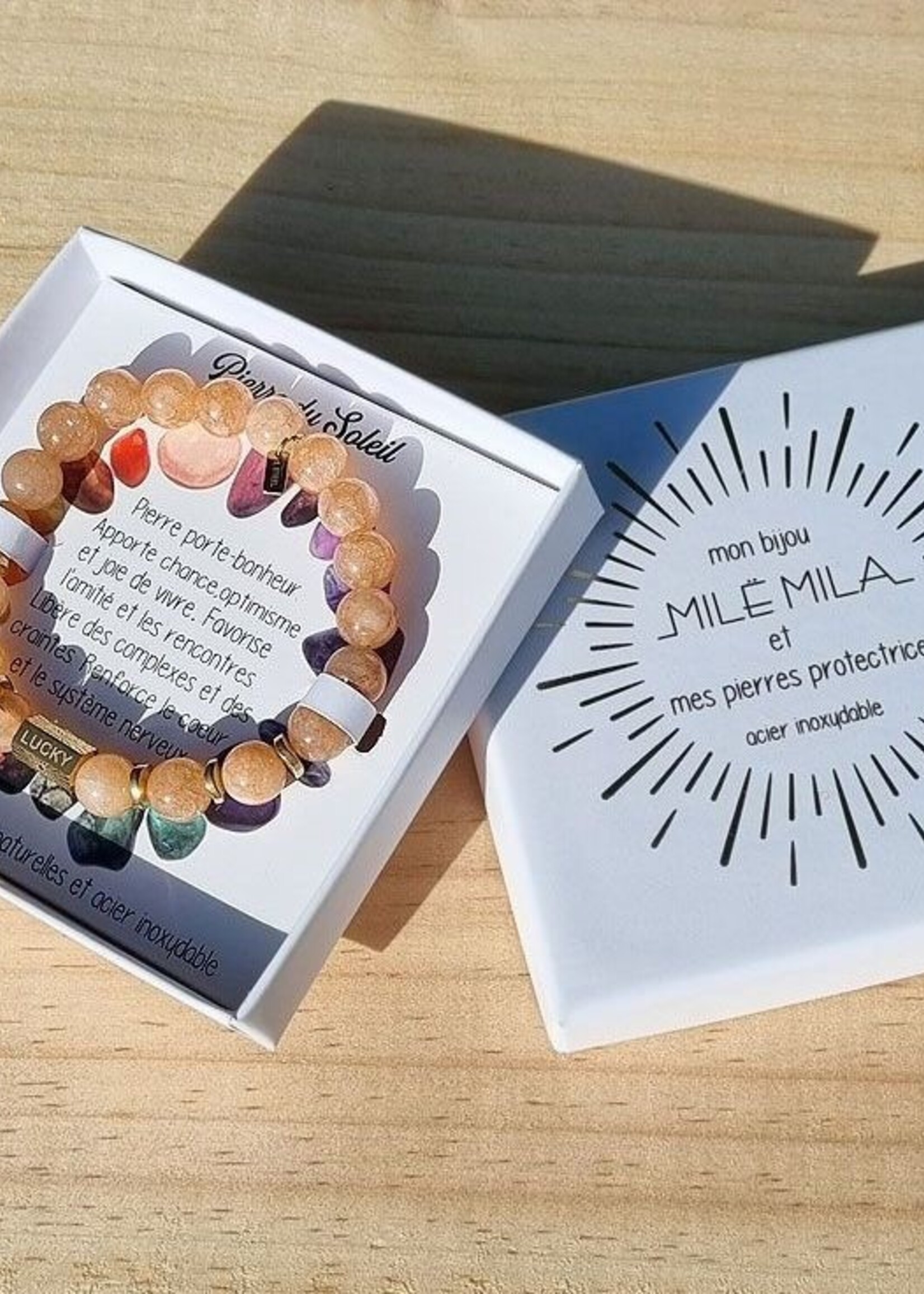 BRACELETS PIERRES SEMI-PRECIEUSES FEMMES