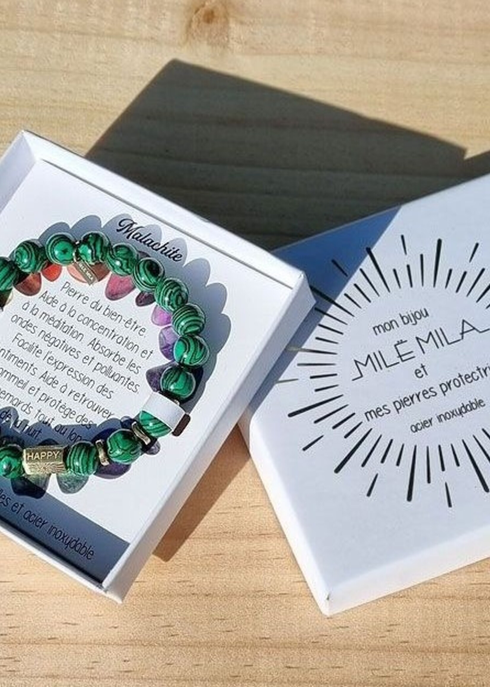 BRACELETS PIERRES SEMI-PRECIEUSES FEMMES