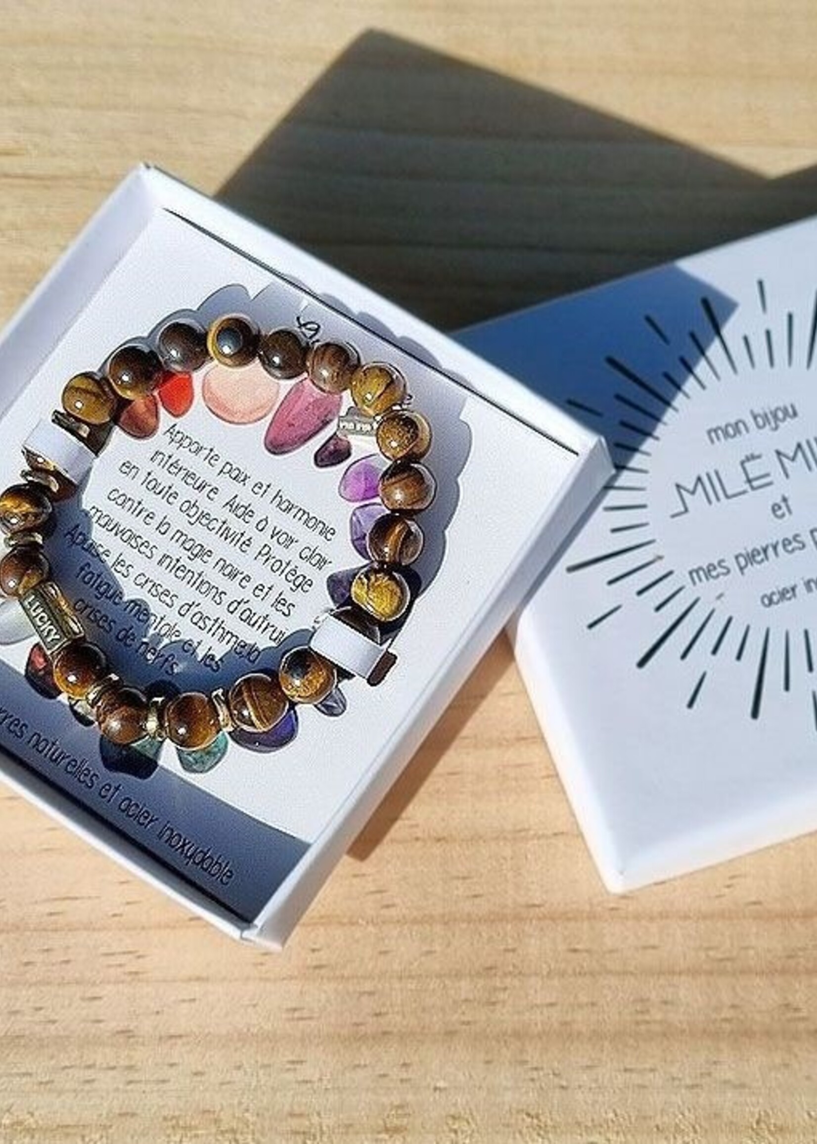 BRACELETS PIERRES SEMI-PRECIEUSES FEMMES