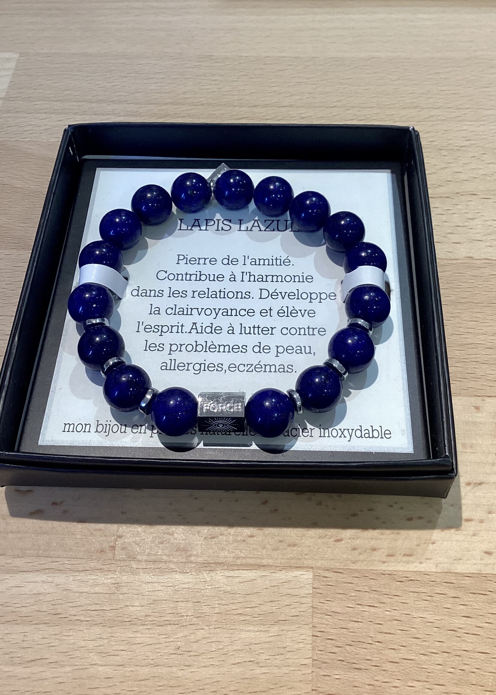 ARMBANDEN HALF WAARDEVOLLE STEENTJES MANNENS