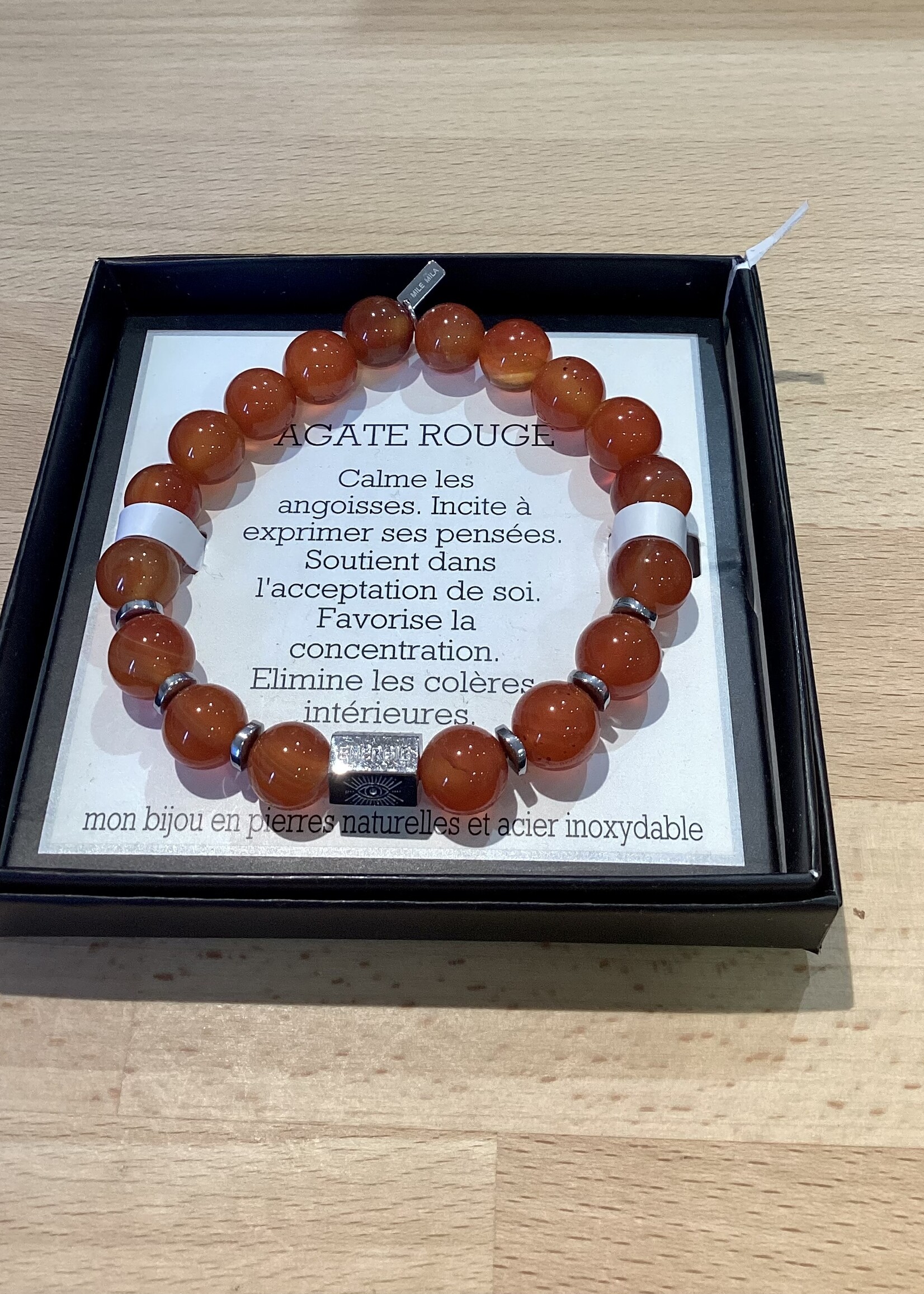 ARMBANDEN HALF WAARDEVOLLE STEENTJES MANNENS