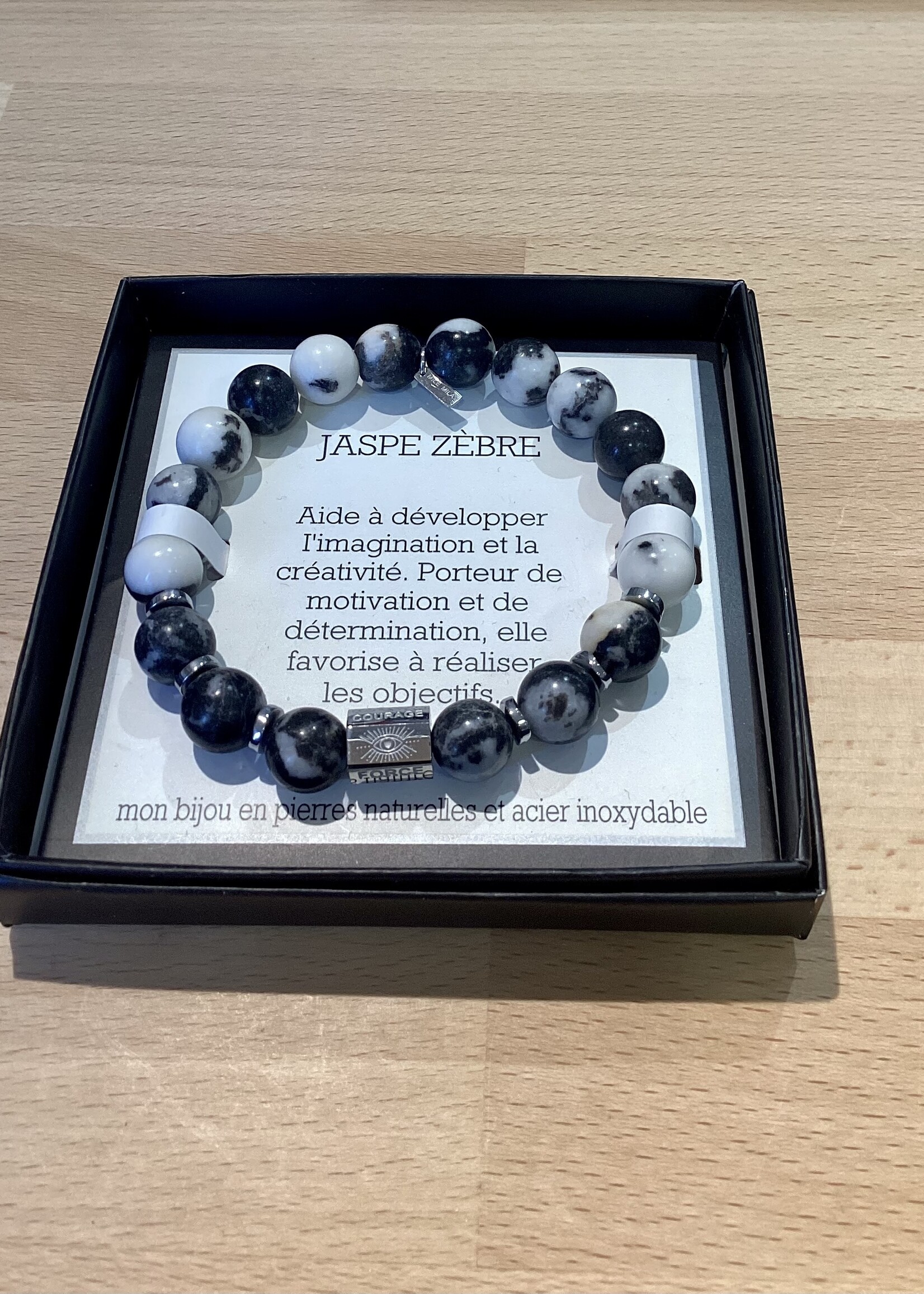ARMBANDEN HALF WAARDEVOLLE STEENTJES MANNENS