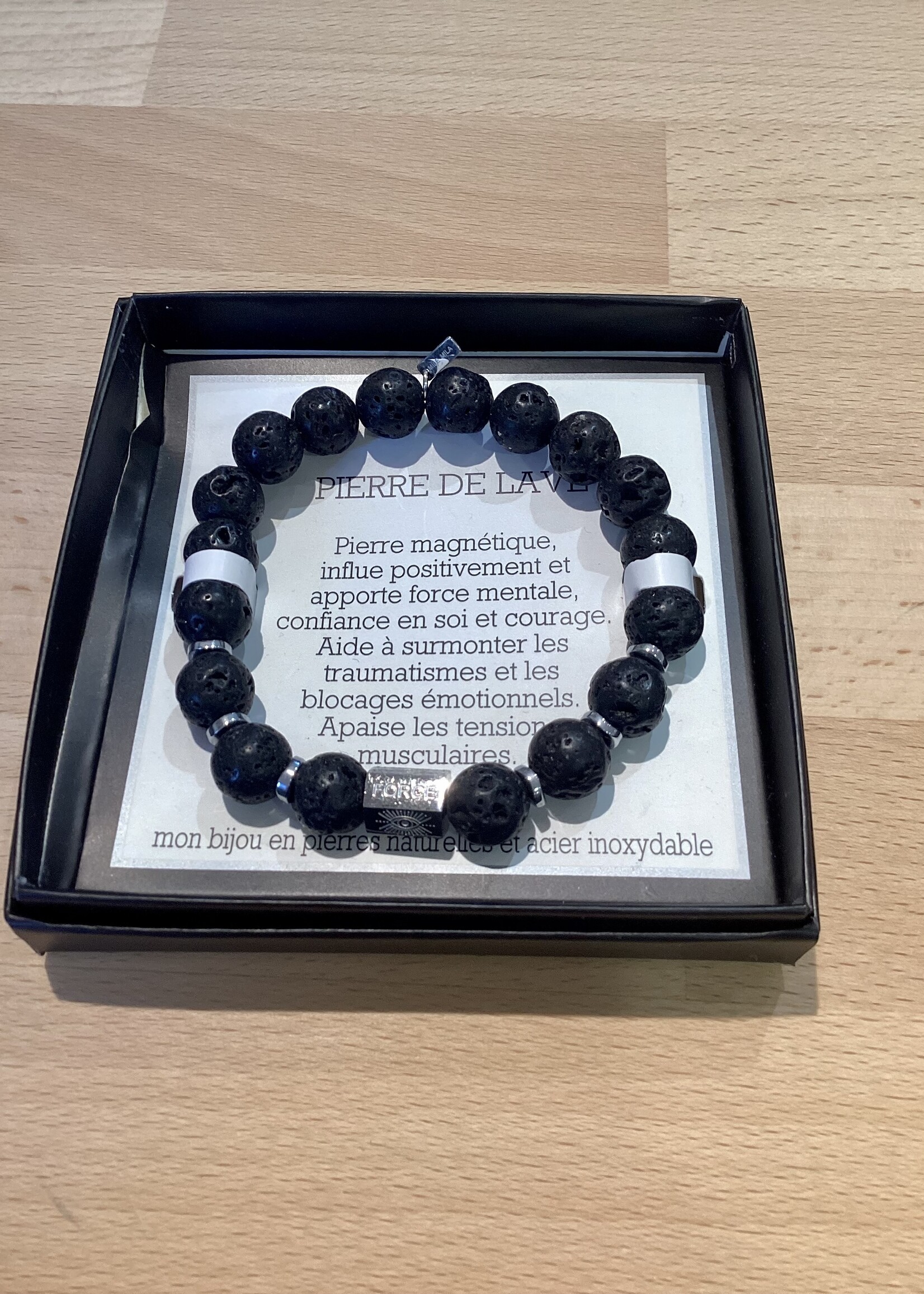 BRACELETS PIERRES SEMI-PRECIEUSES HOMMES