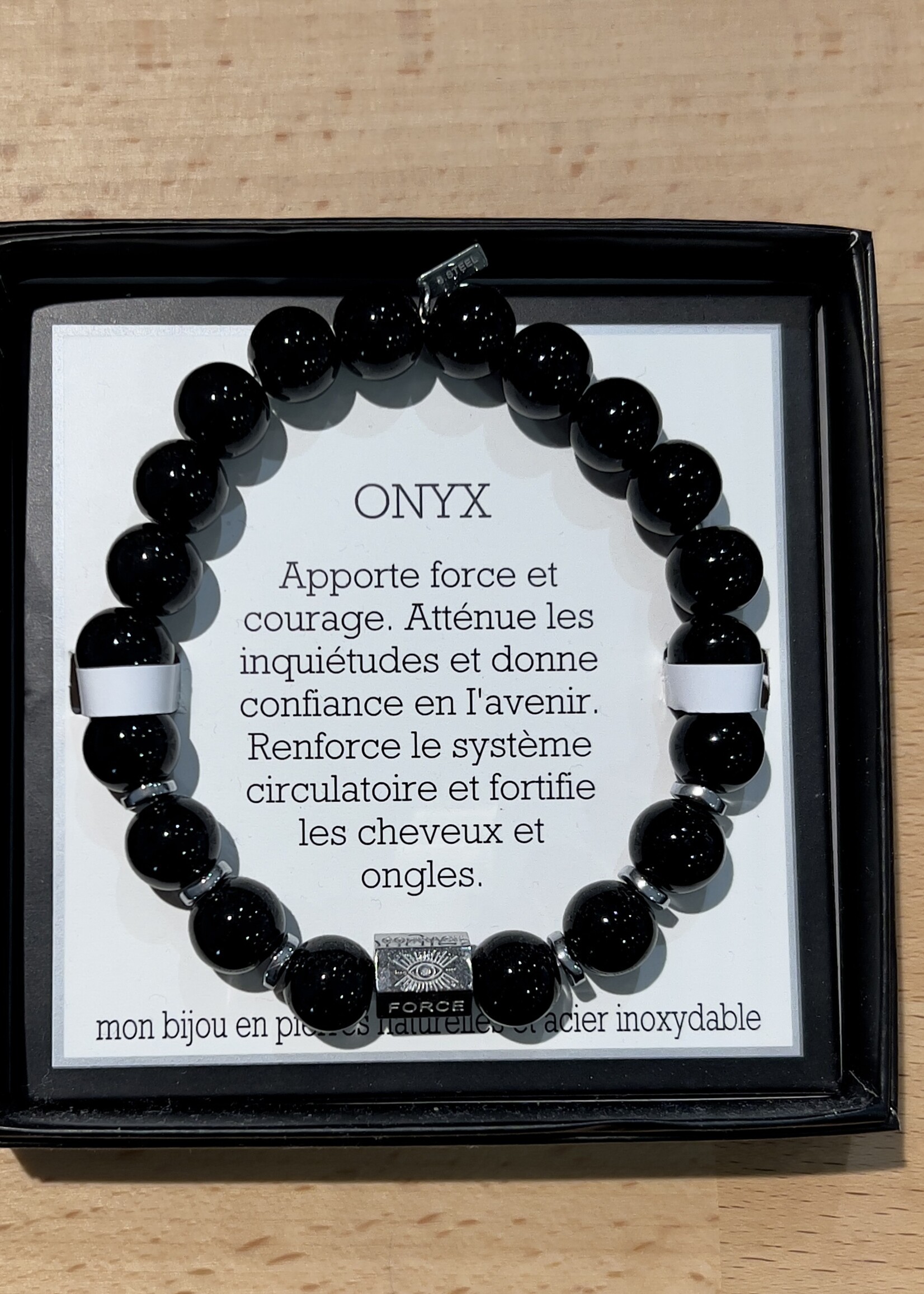 BRACELETS PIERRES SEMI-PRECIEUSES HOMMES