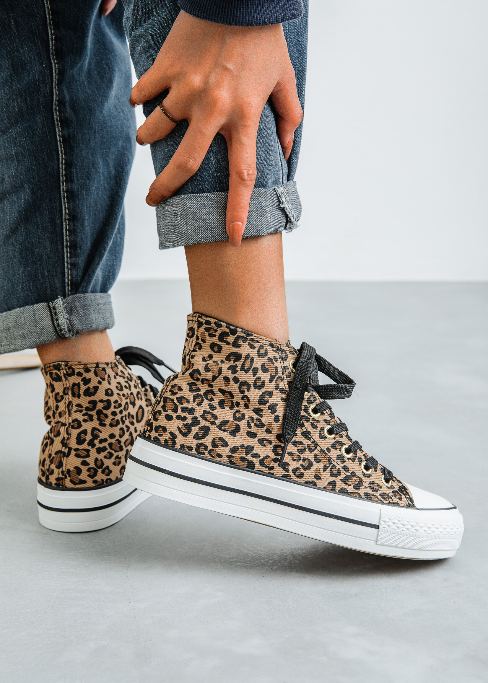 Converse luipaard sale