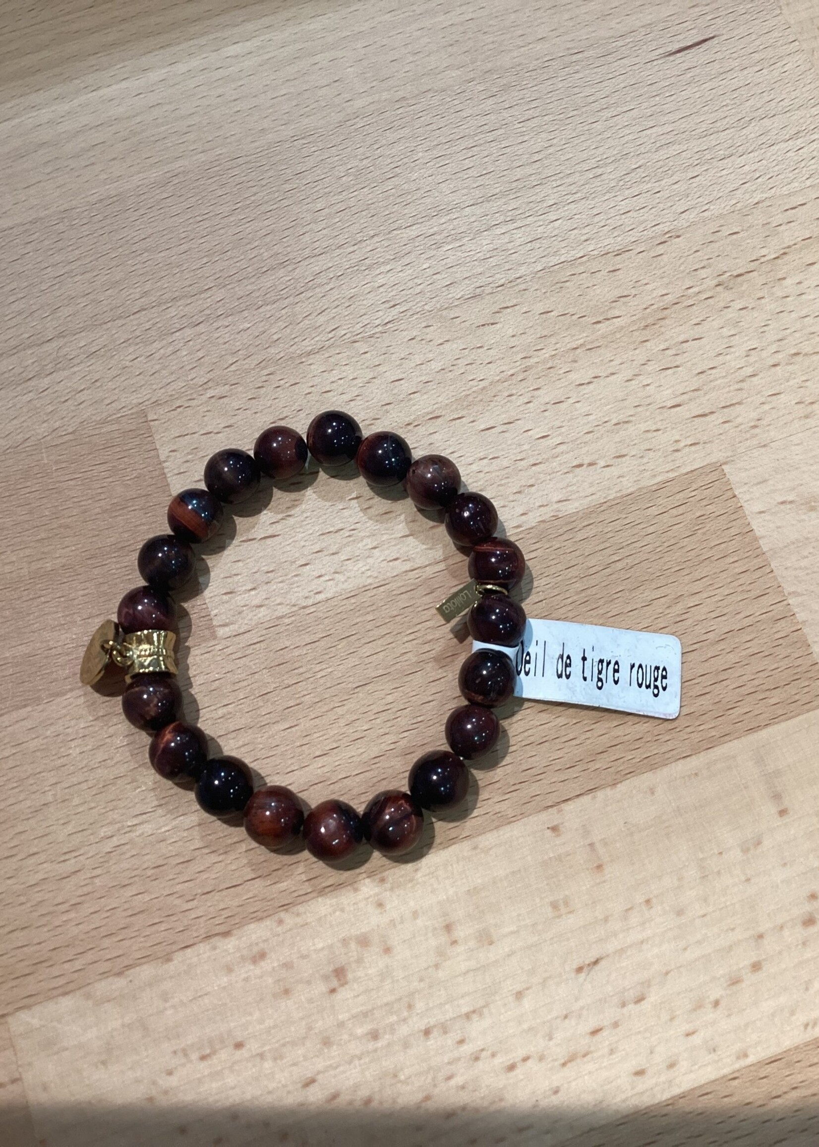 MILE MILA ARMBAND HALFEDELSTENEN