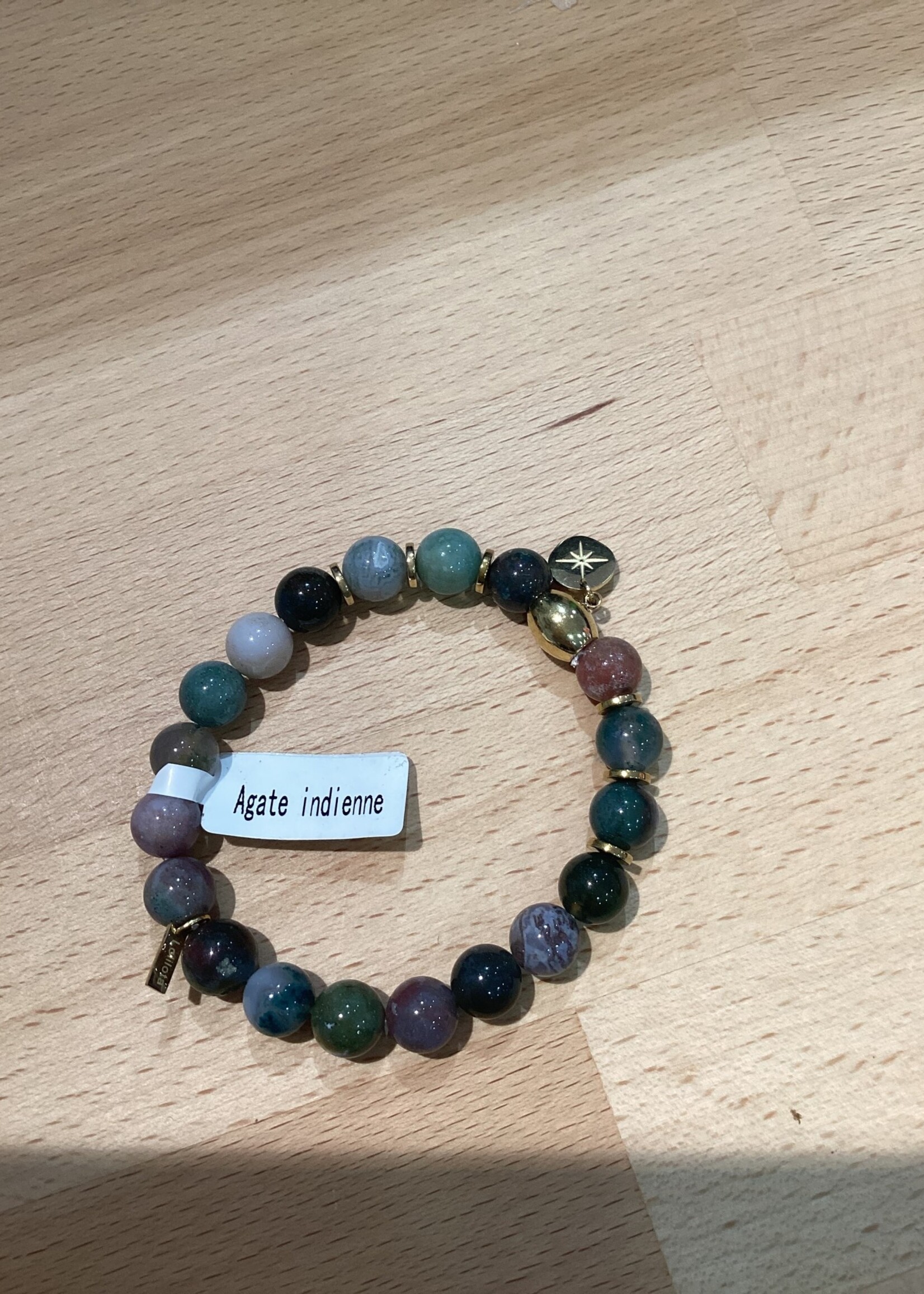 MILE MILA ARMBAND HALFEDELSTENEN