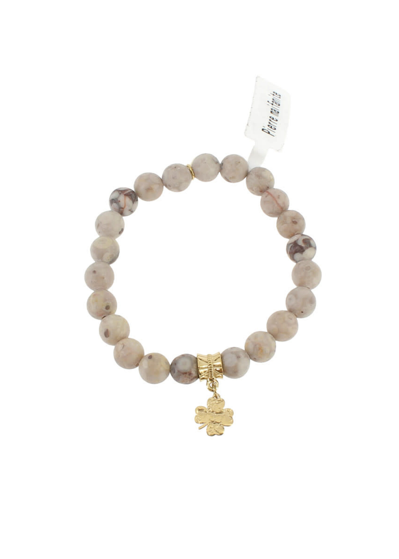MILE MILA ARMBAND HALFEDELSTENEN