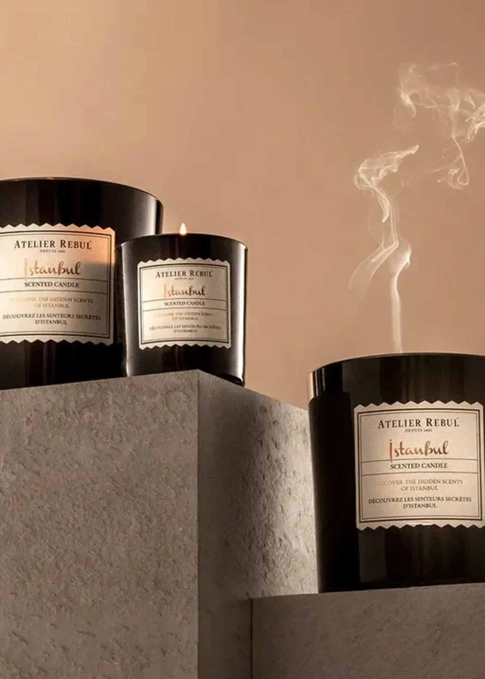 ATELIER REBUL ISTANBUL SCENTED CANDLE 210 GRAM - BOUGIE