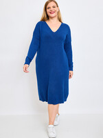 ROBE PULL COL V LONGUE - OVERSIZE