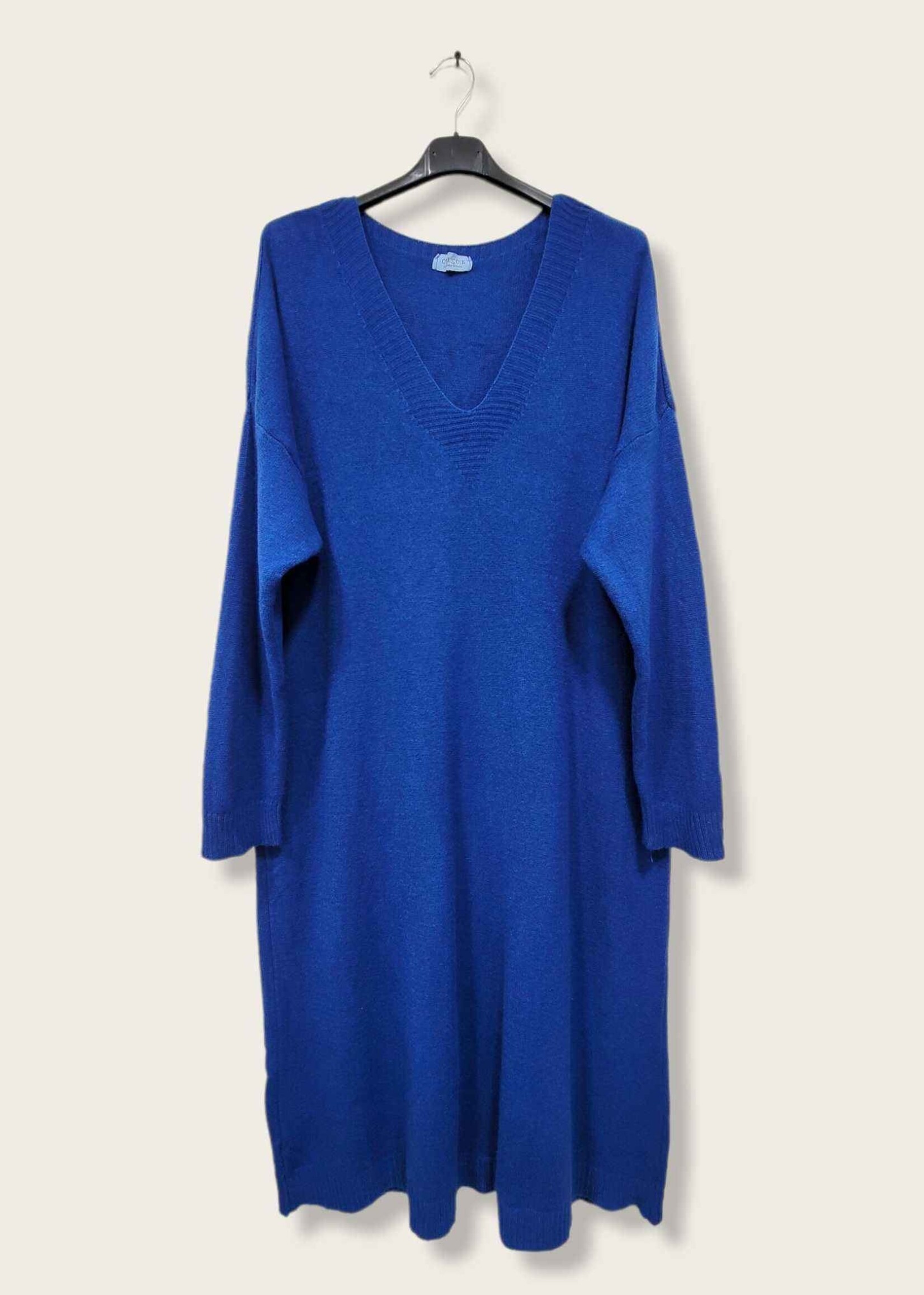 ROBE PULL COL V LONGUE - OVERSIZE