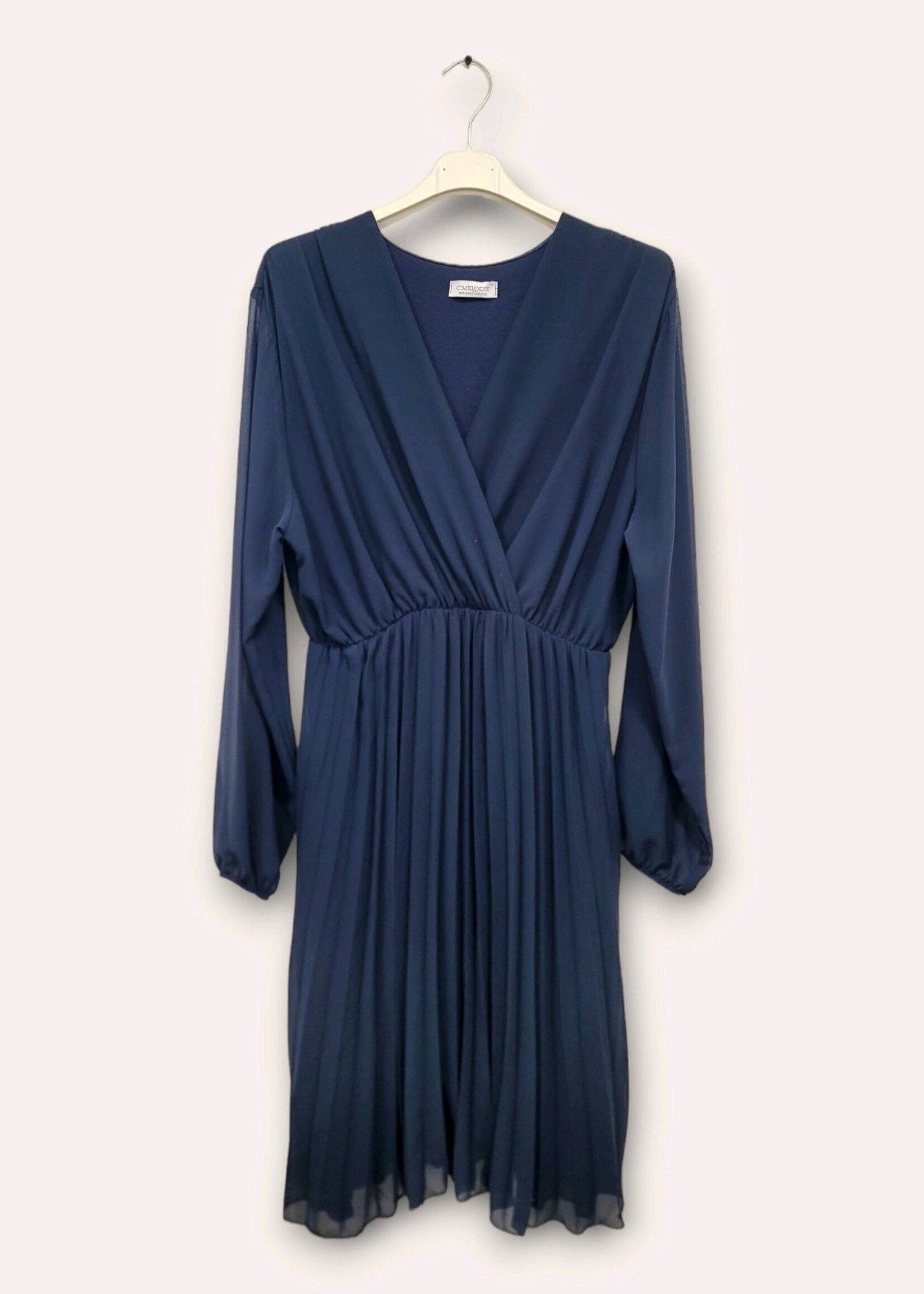 ROBE PLISSÉE MI-LONGUE - OVERSIZE