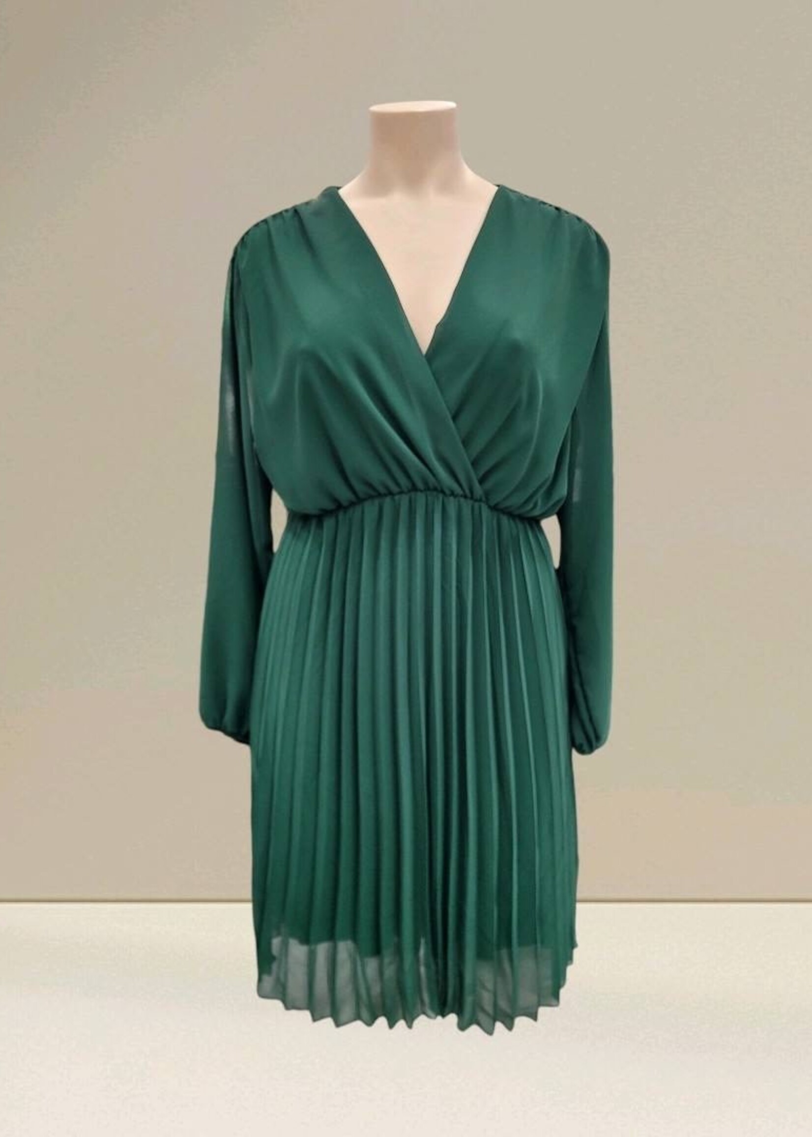ROBE PLISSÉE MI-LONGUE - OVERSIZE