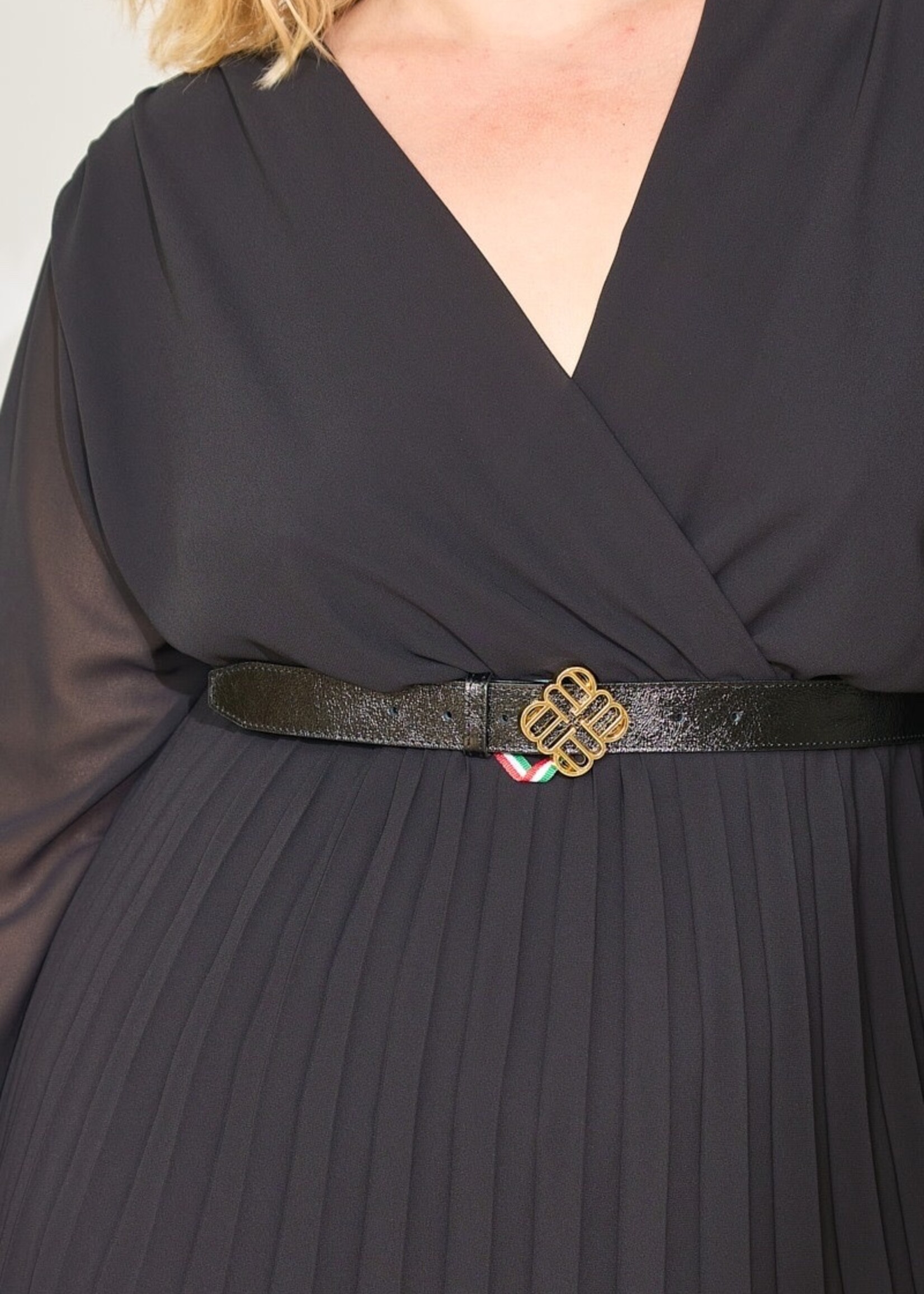 ROBE PLISSÉE MI-LONGUE - OVERSIZE