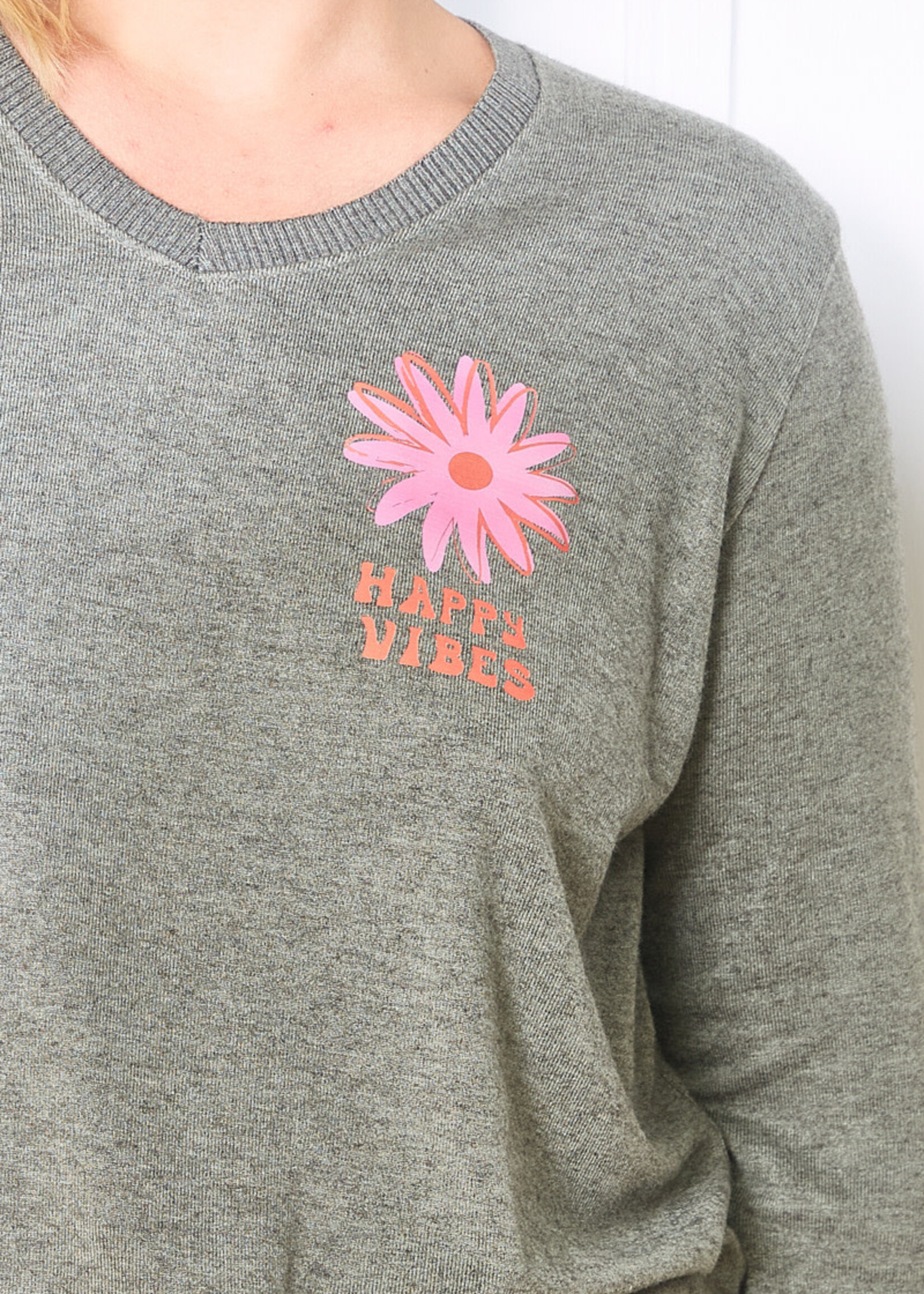 PULL HAPPY COL V - OVERSIZE