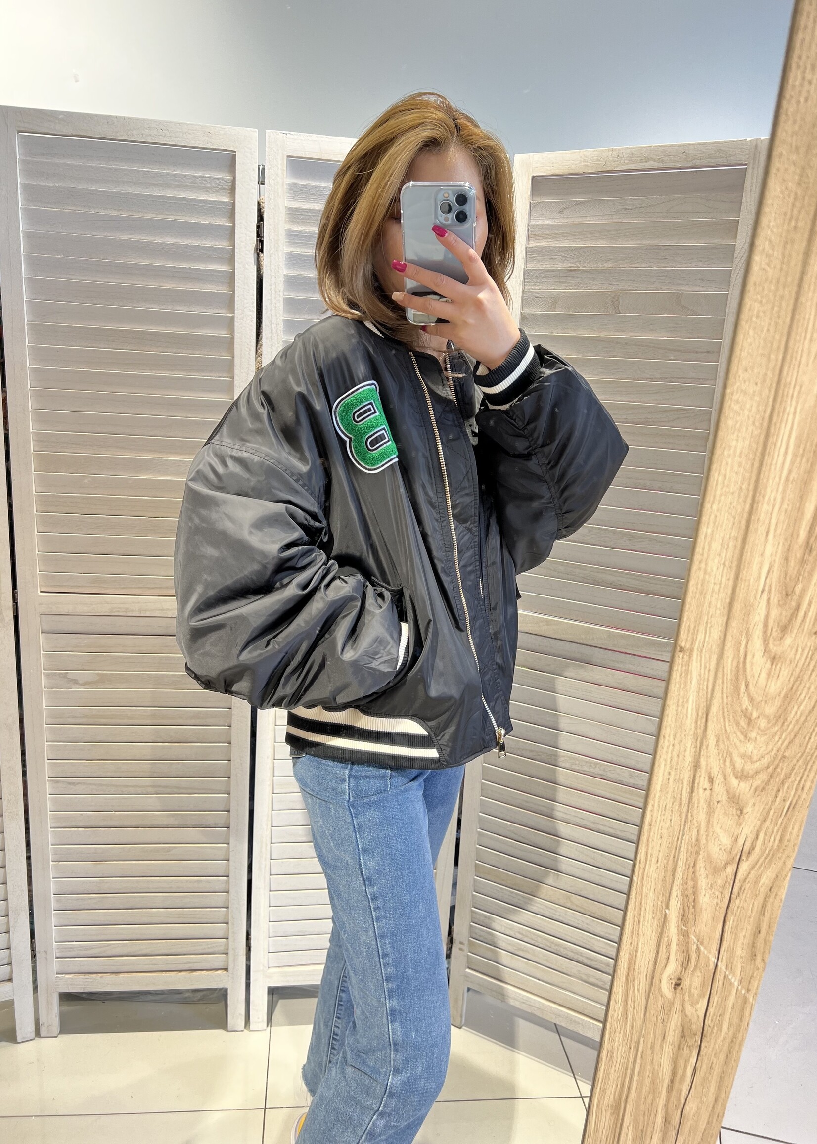 BOMBER B ONE SIZE - BLACK