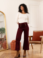 ORAIJE PANTALON VICTORINE VELOUR WIDE