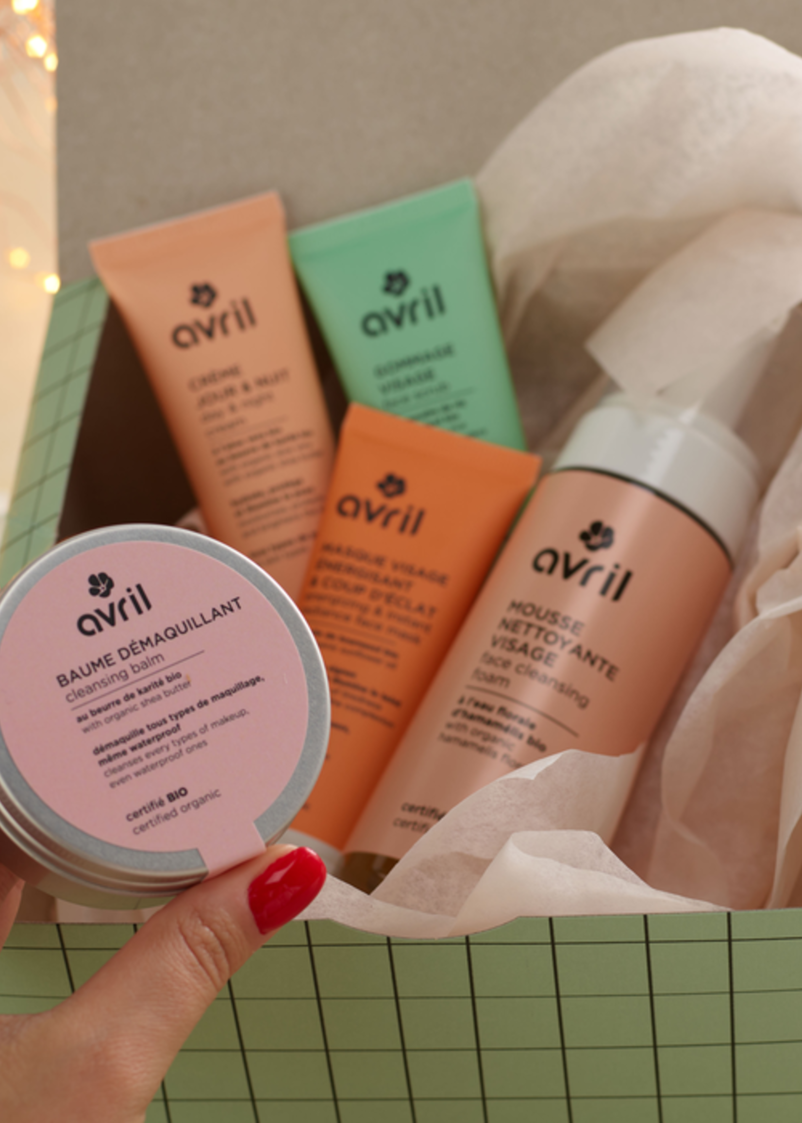COFFRET CADEAU MA ROUTINE SOIN VISAGE - AVRIL