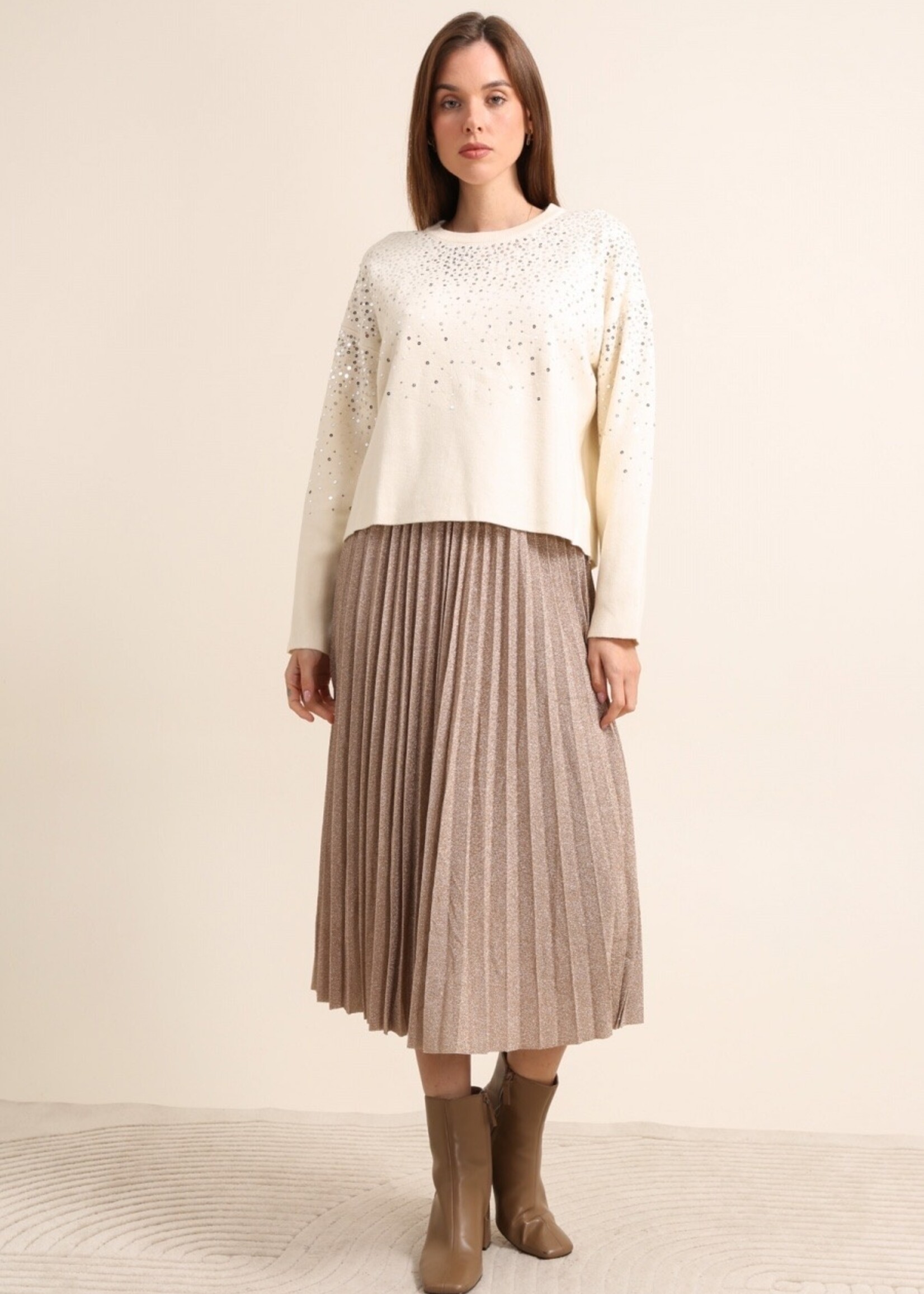 JUPE FIESTA PLISSÉE