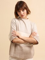 PULL 3/4 ECRU DEGRADÉ - ONE SIZE