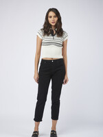 TOXIK3 JEAN BOYFRIEND OURLET - CERISE