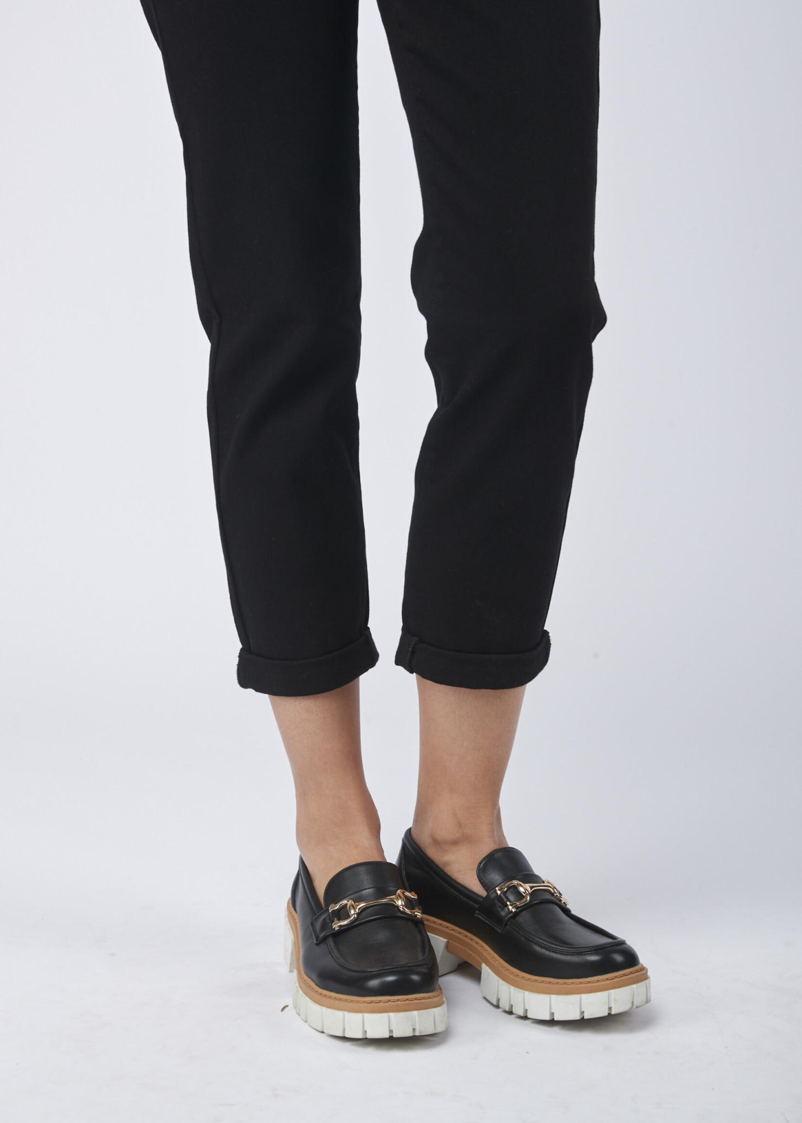 TOXIK3 JEAN BOYFRIEND OURLET - CERISE