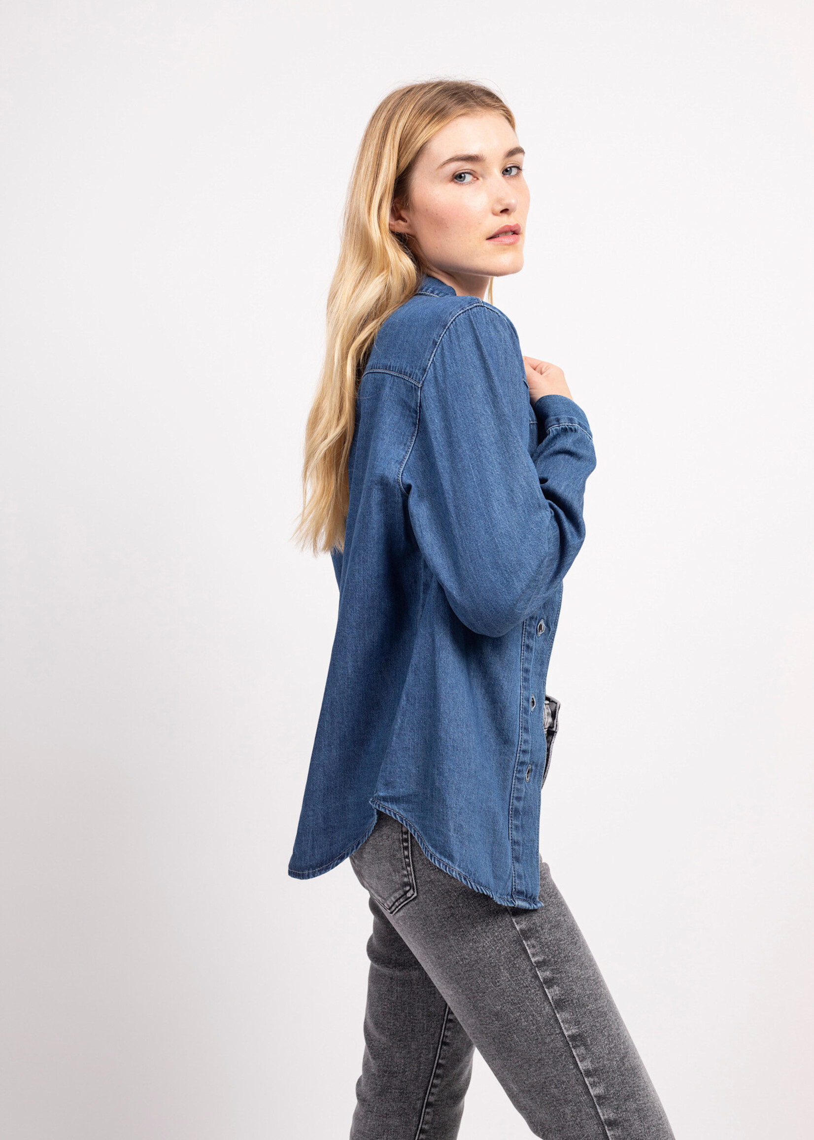 TOXIK3 NINON JEAN BLOUSE