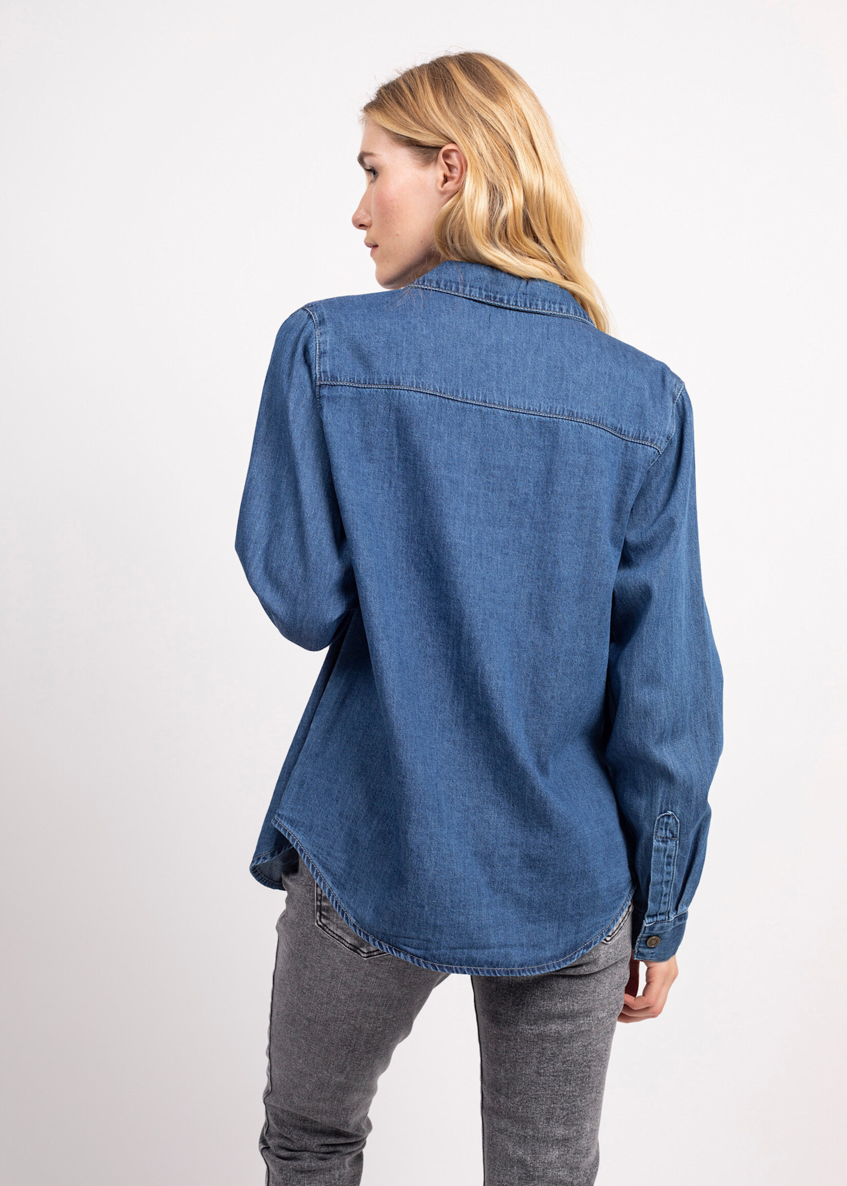 TOXIK3 NINON JEAN BLOUSE