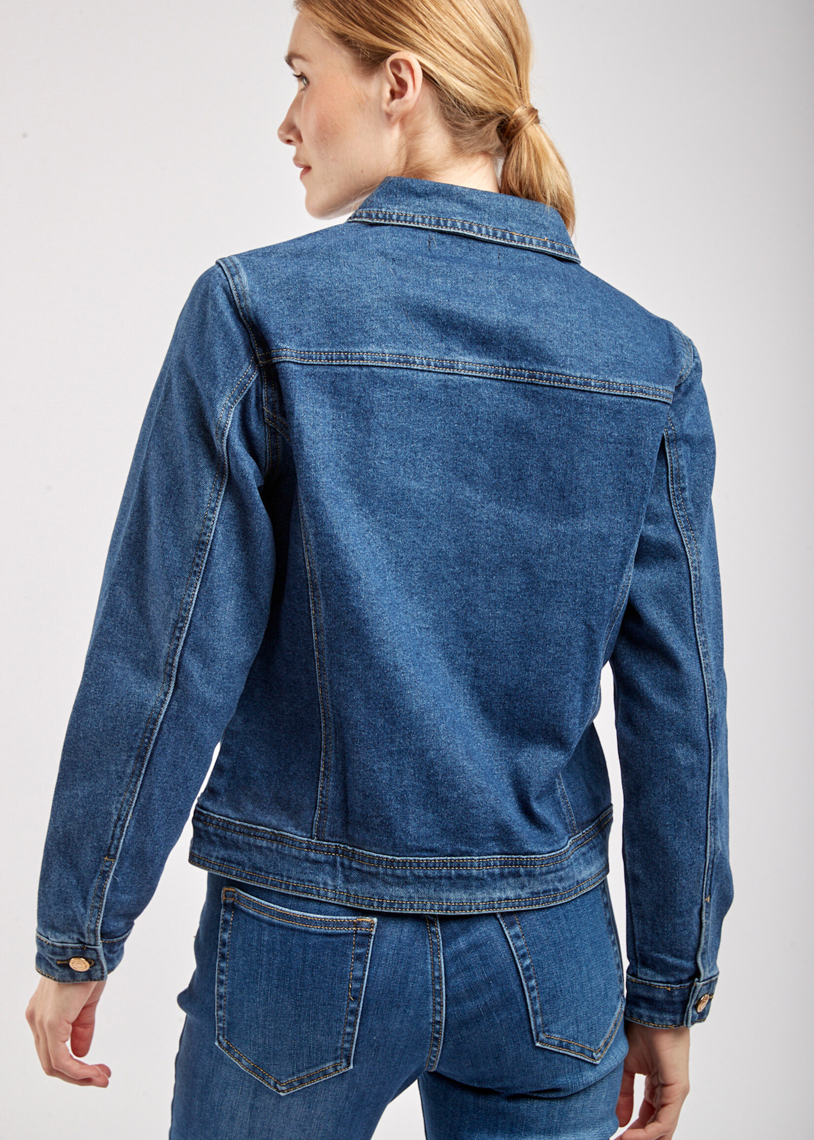 TOXIK3 VESTE JEAN AJUSTEE - FINN