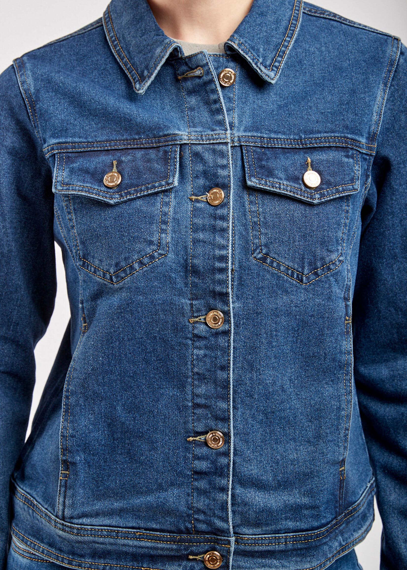 TOXIK3 SLIM FIT DENIM JACKET- Finn
