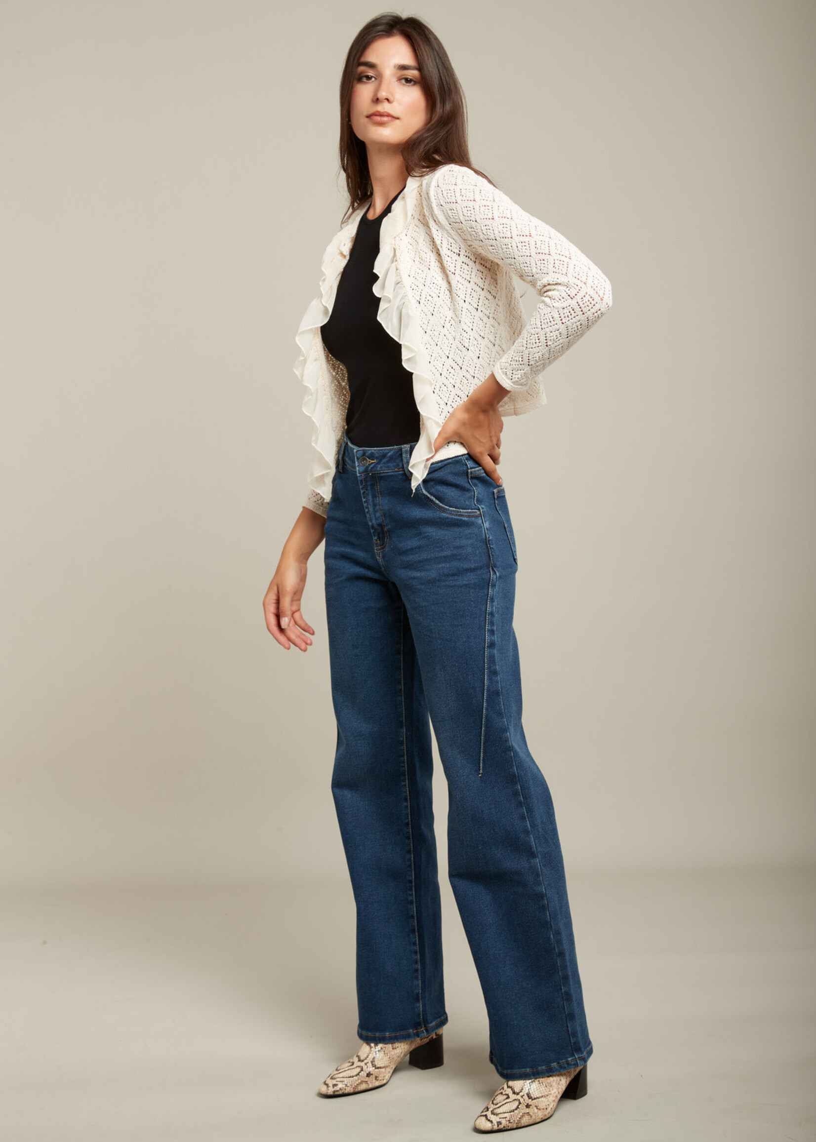 TOXIK3 JEAN LARGE BLEU - JUDY