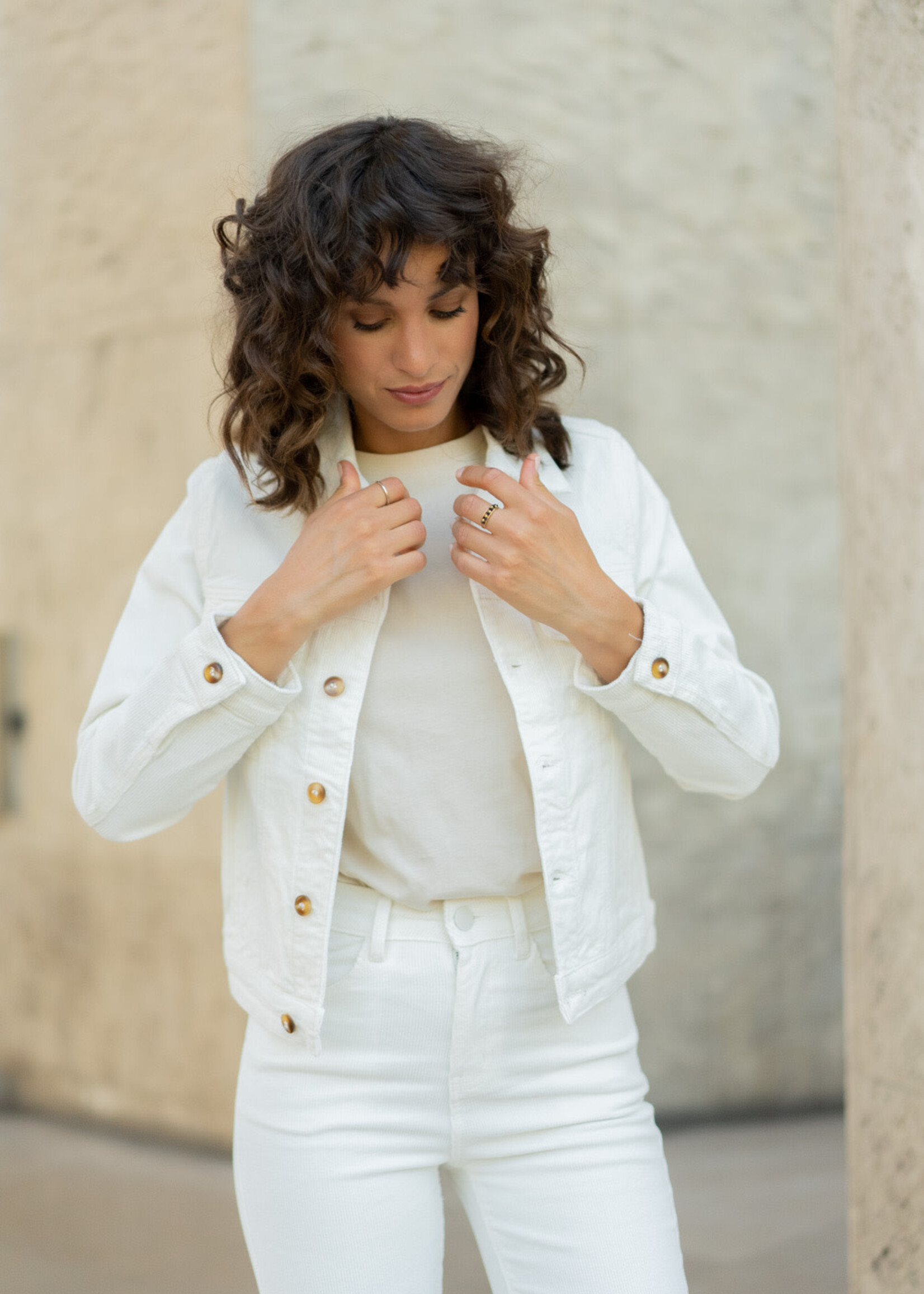 ORAIJE VESTE EN VELOUR - VALENCE