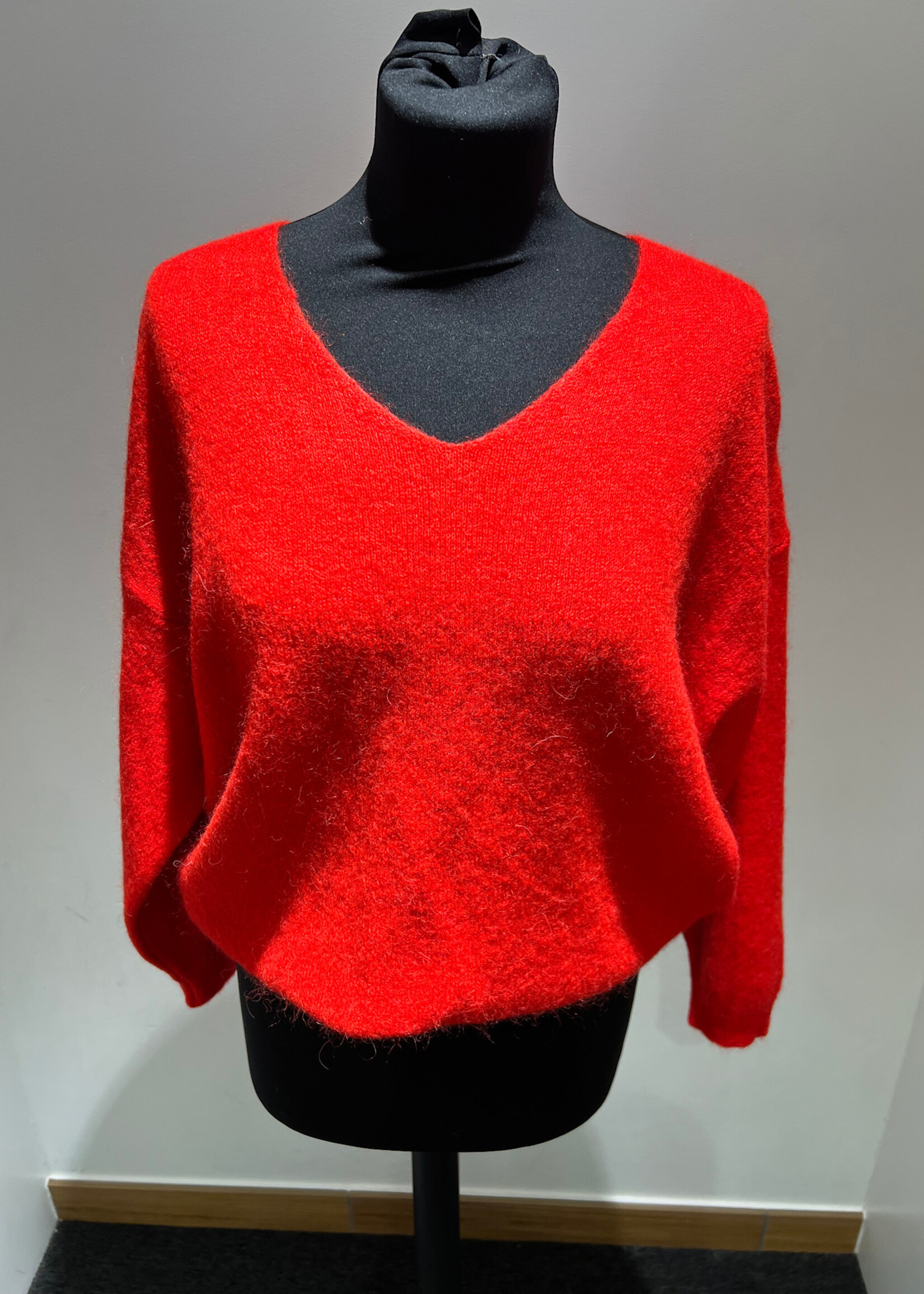 PULL COL V BABY ALPAGA
