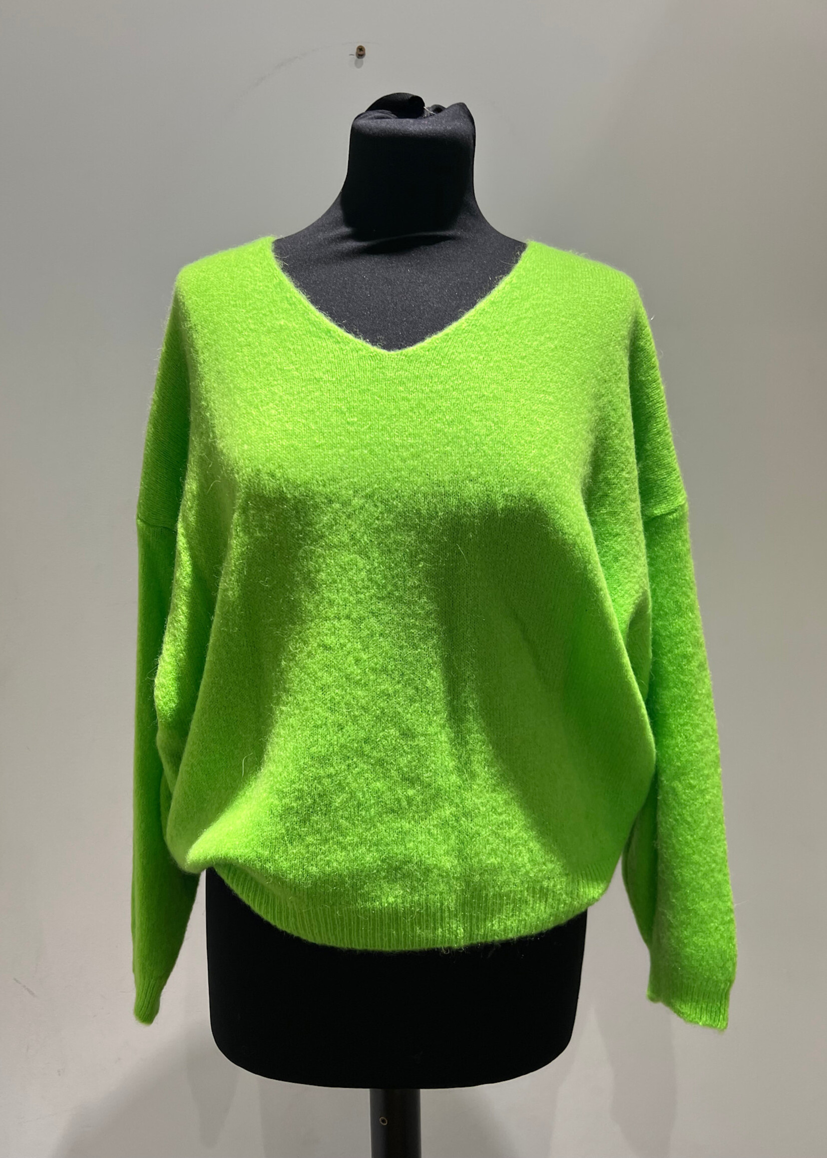 PULL COL V BABY ALPAGA