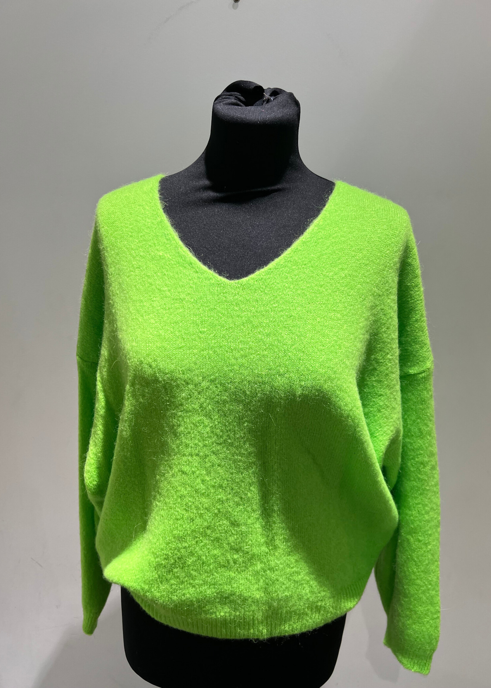 PULL COL V BABY ALPAGA