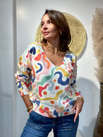 PULL PICASSO COL V MULTICOLOR - ONE SIZE