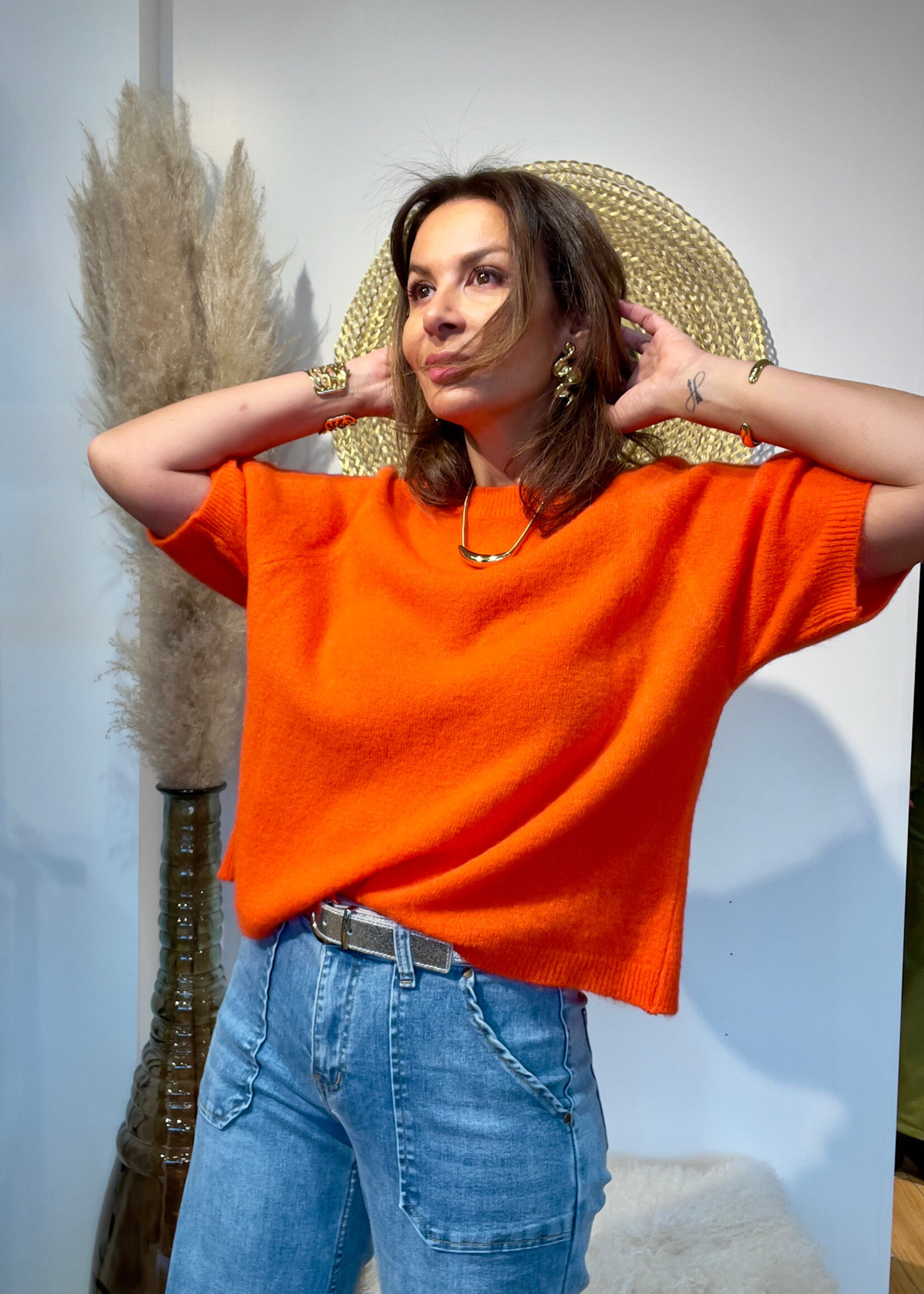 PULL CHIARA COURTES MANCHES BABY ALPAGA