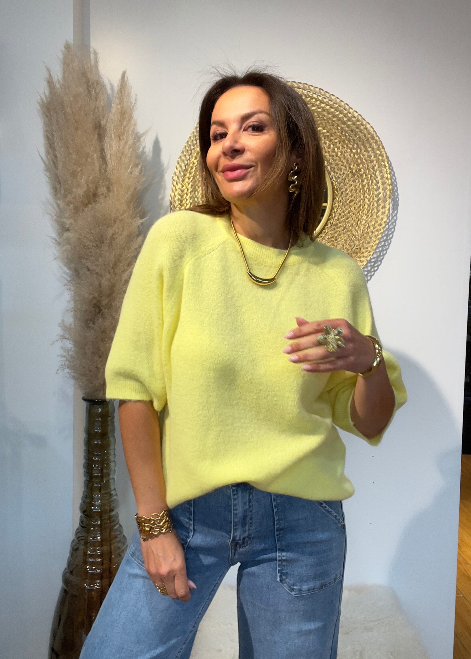 PULL CHIARA COURTES MANCHES BABY ALPAGA