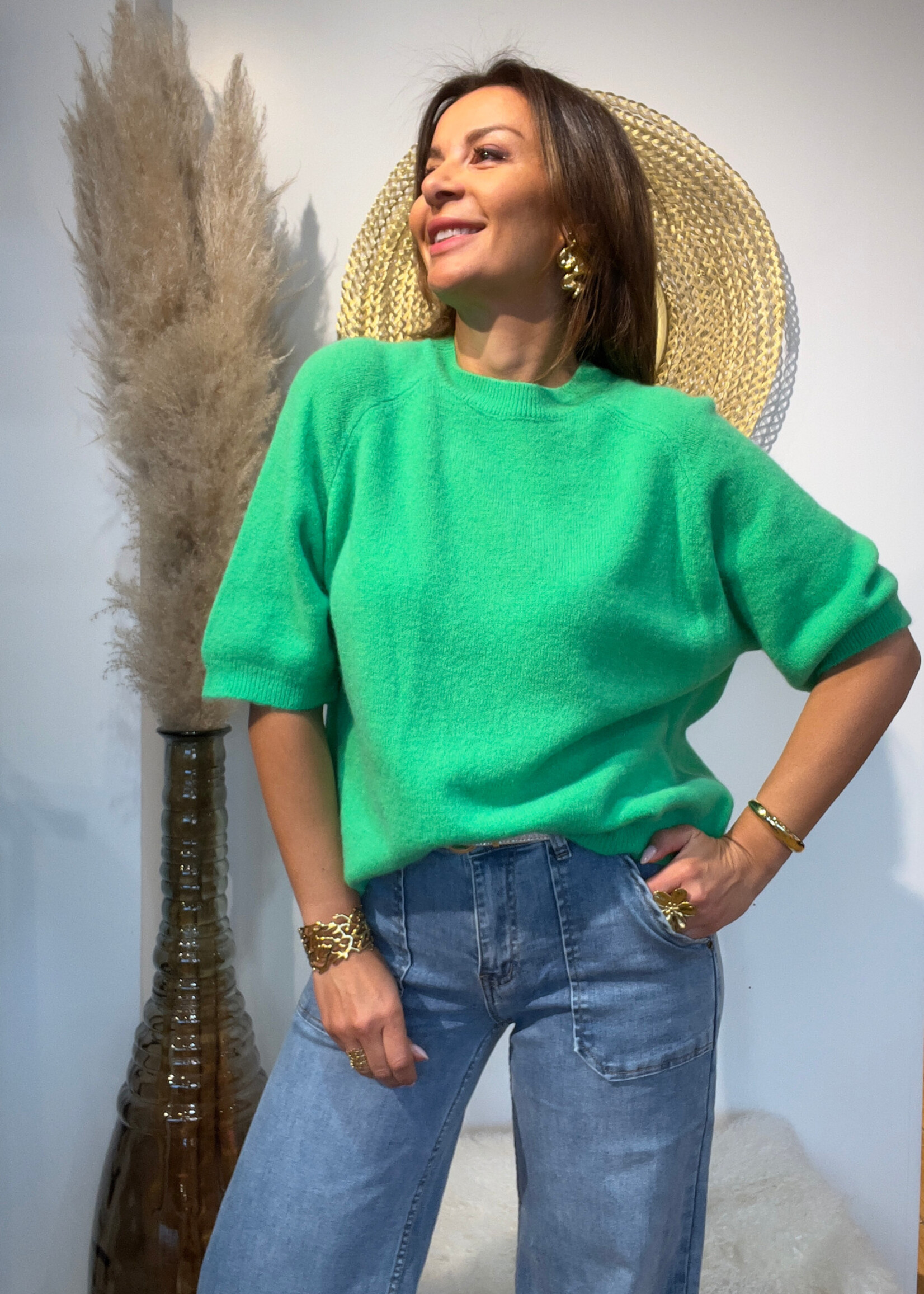 PULL CHIARA COURTES MANCHES BABY ALPAGA