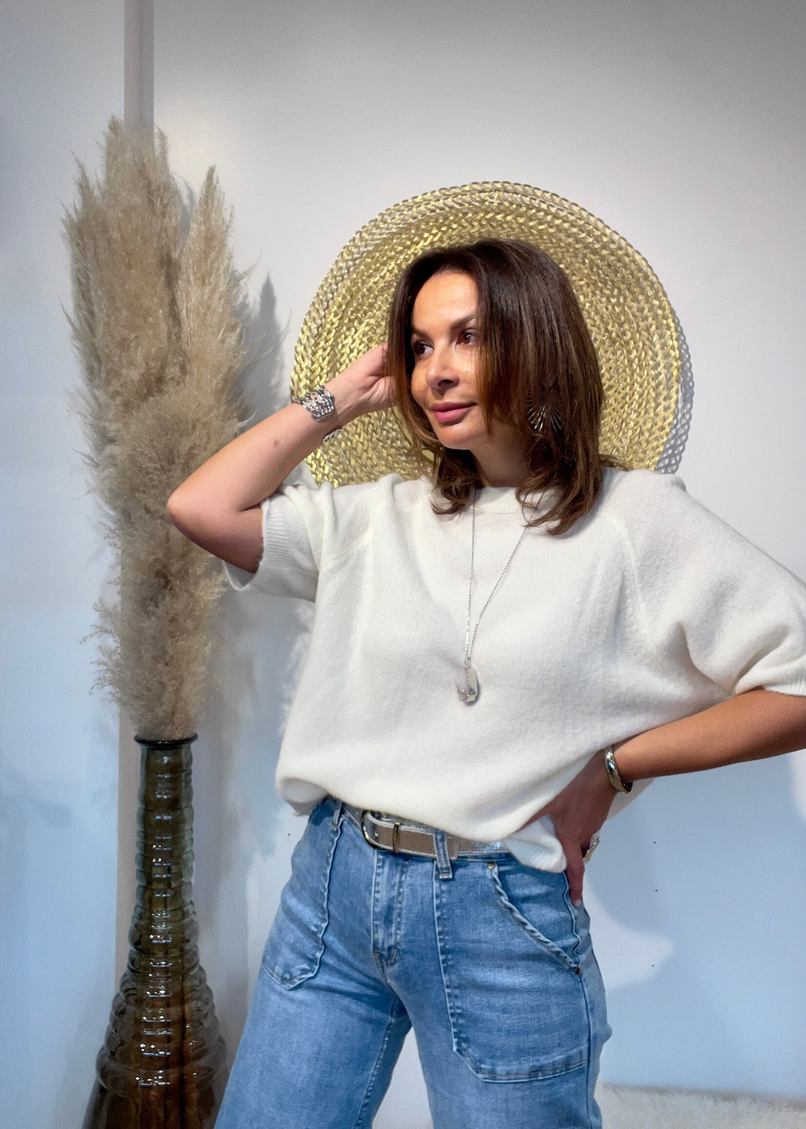 PULL CHIARA COURTES MANCHES BABY ALPAGA