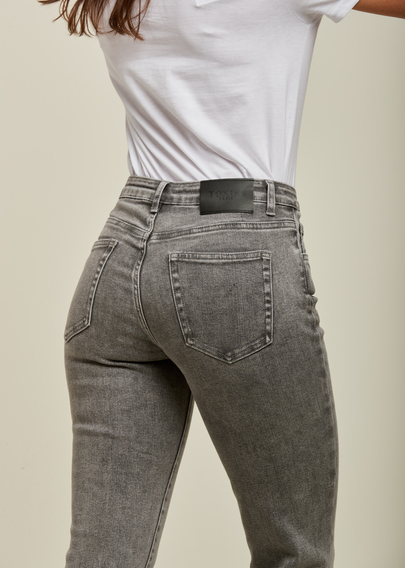 TOXIK3 Jean Boyfriend - Simplicité et Confort