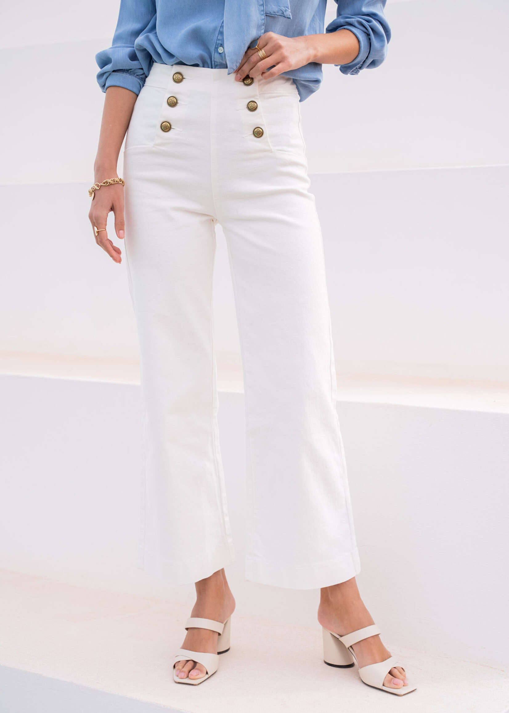 ORAIJE JEAN BLANC VICTORINE ANKLE WIDE
